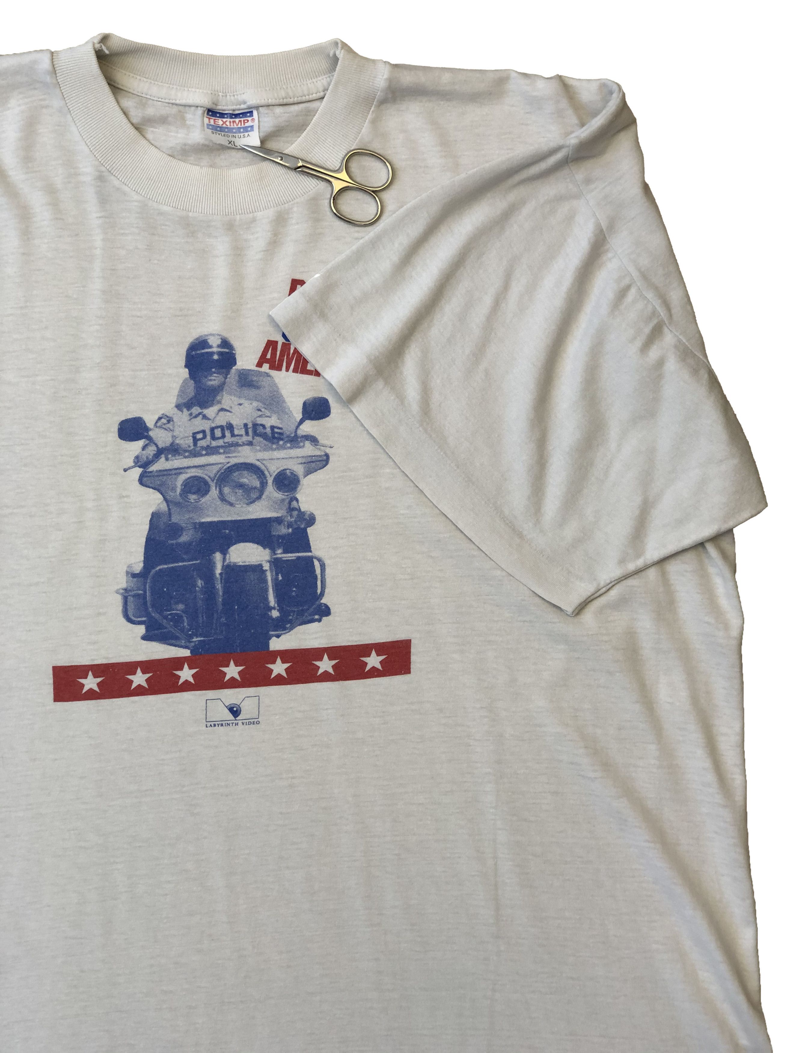 Vintage Vintage Police Stop America Cops TV Show Tee Shirt Y2K Size US XL / EU 56 / 4 - 2 Thumbnail