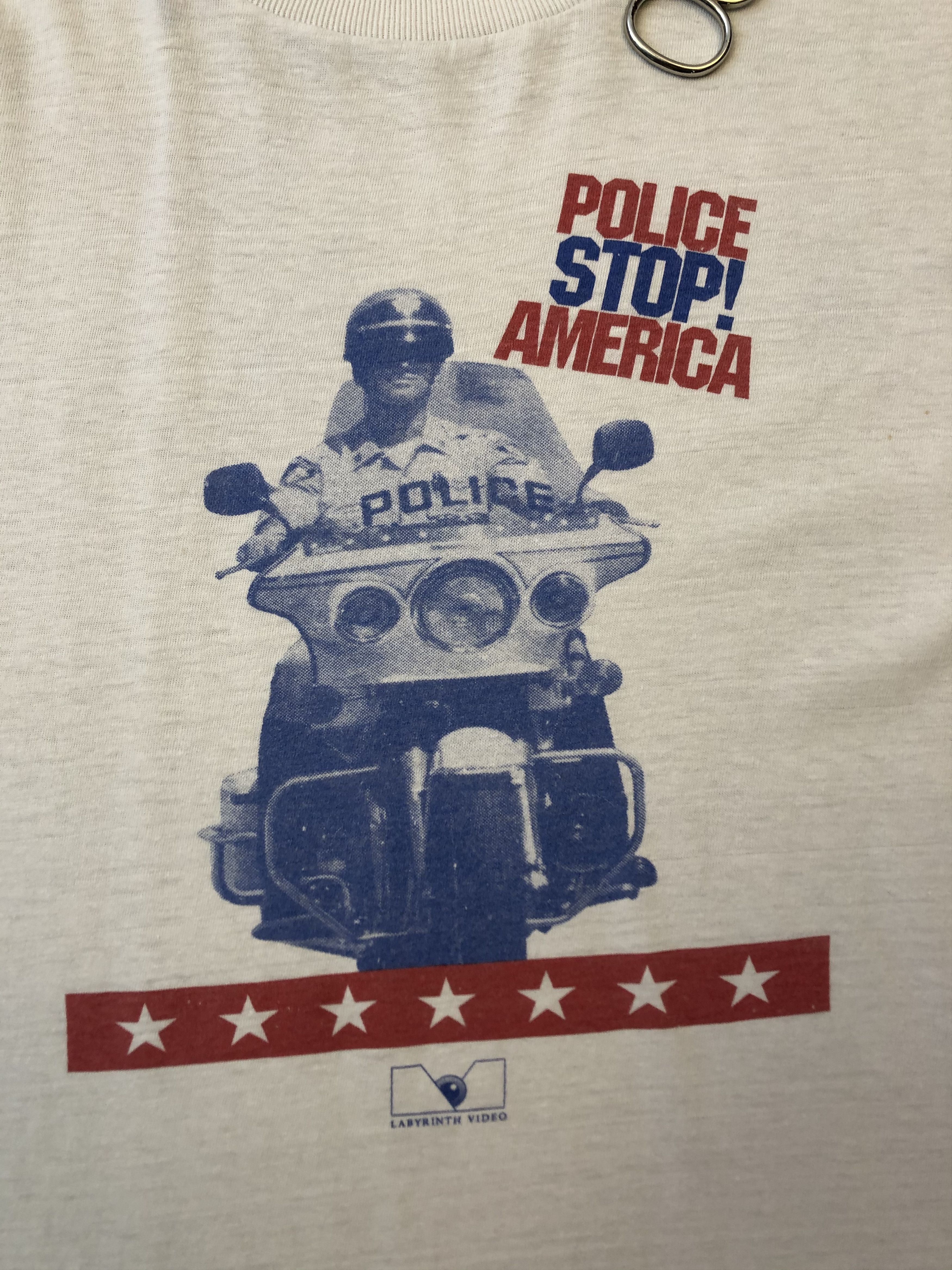Vintage Vintage Police Stop America Cops TV Show Tee Shirt Y2K Size US XL / EU 56 / 4 - 4 Thumbnail
