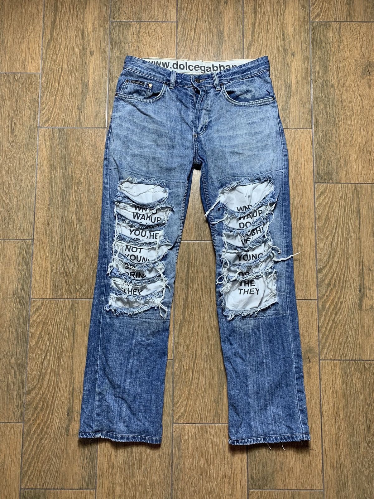 Dolce&Gabbana Y2K vintage denim jeans