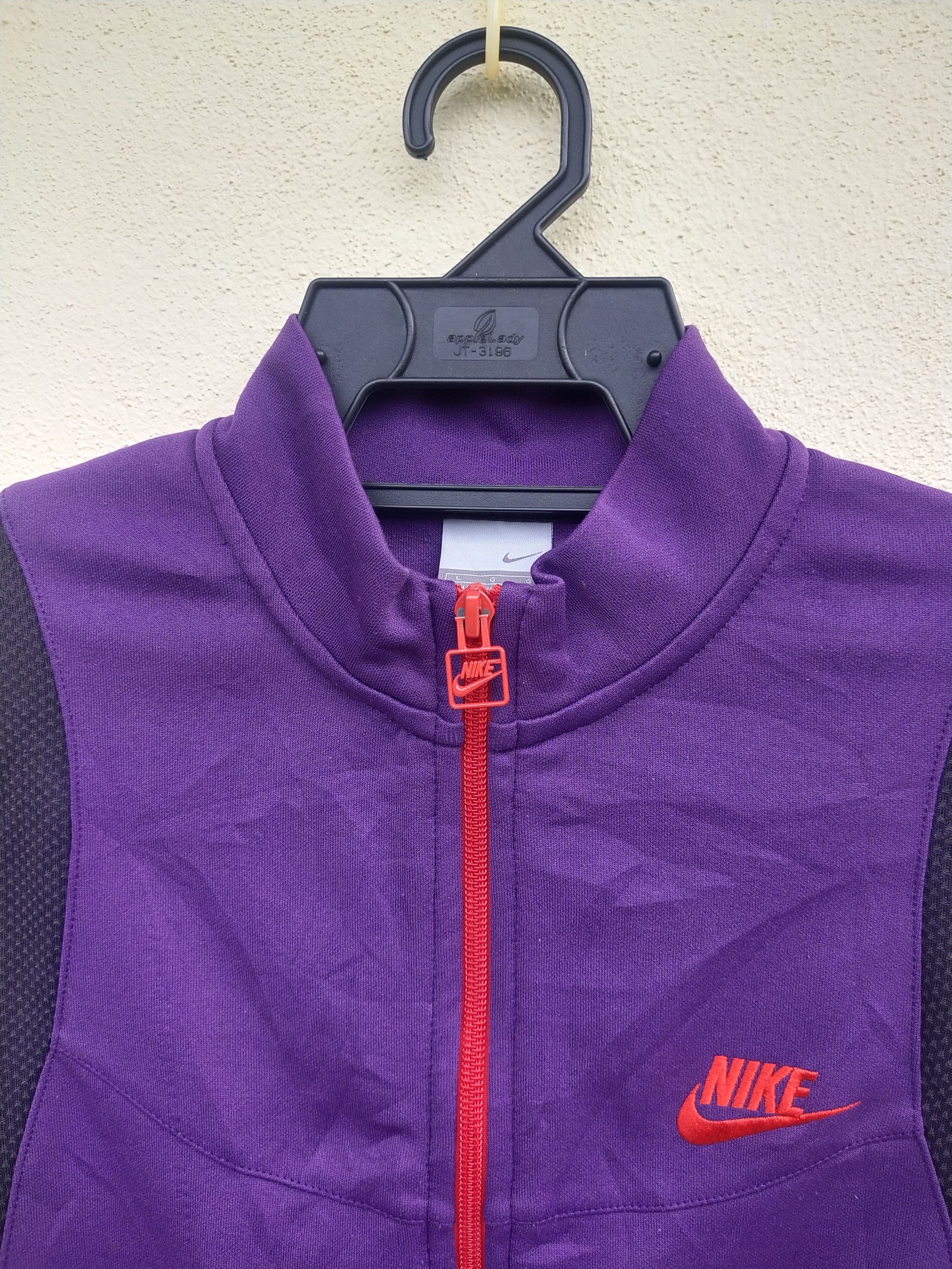 Nike × Vintage 🔥 Vintage Nike Zip Up Sweater Size L / US 10 / IT 46 - 5 Thumbnail