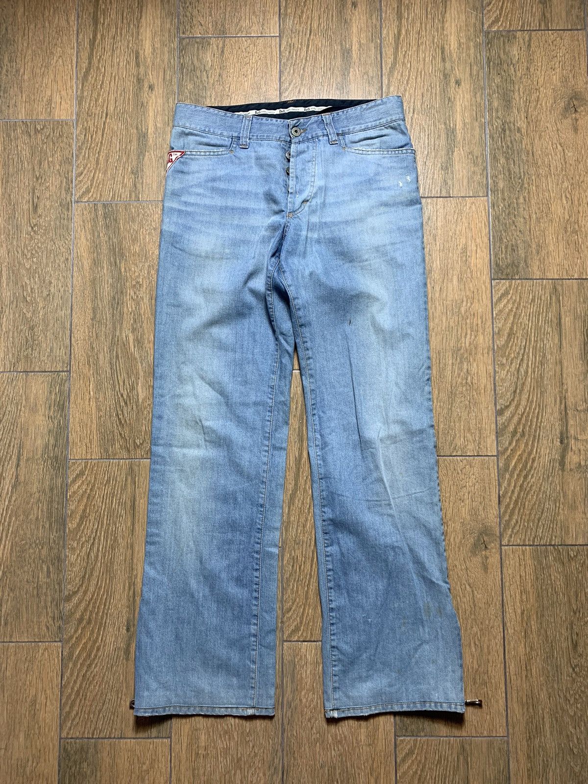Dolce & Gabbana × Vintage Dolce & Gabbana Y2K vintage denim jeans Size US 32 / EU 48 - 1 Thumbnail