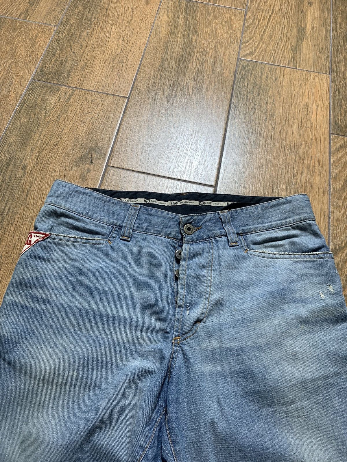 Dolce & Gabbana × Vintage Dolce & Gabbana Y2K vintage denim jeans Size US 32 / EU 48 - 4 Thumbnail