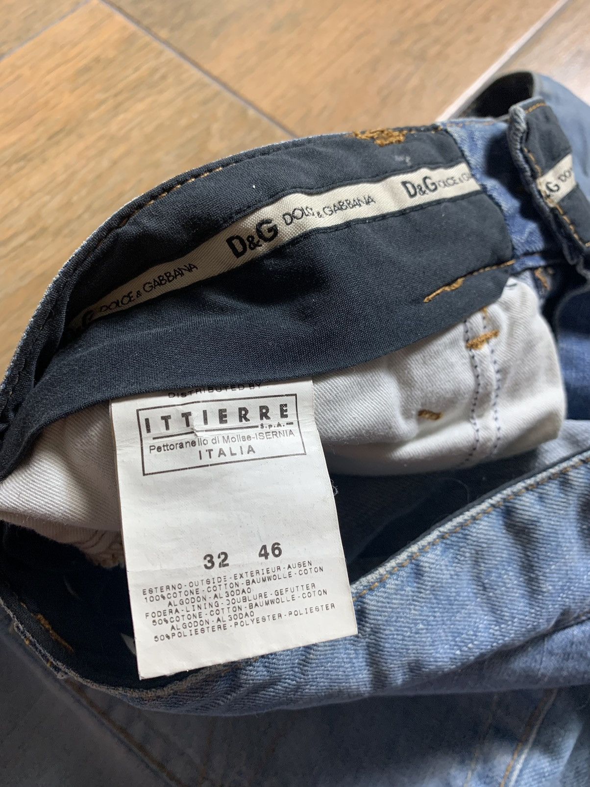 Dolce & Gabbana × Vintage Dolce & Gabbana Y2K vintage denim jeans Size US 32 / EU 48 - 8 Thumbnail