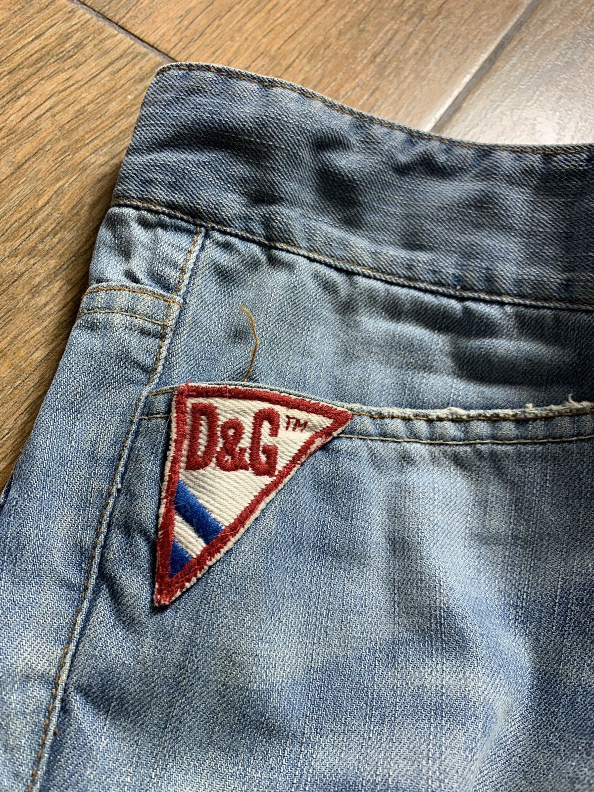 Dolce & Gabbana × Vintage Dolce & Gabbana Y2K vintage denim jeans Size US 32 / EU 48 - 6 Thumbnail