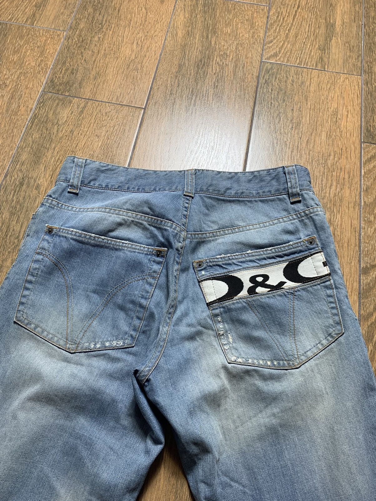 Dolce & Gabbana × Vintage Dolce & Gabbana Y2K vintage denim jeans Size US 32 / EU 48 - 7 Thumbnail