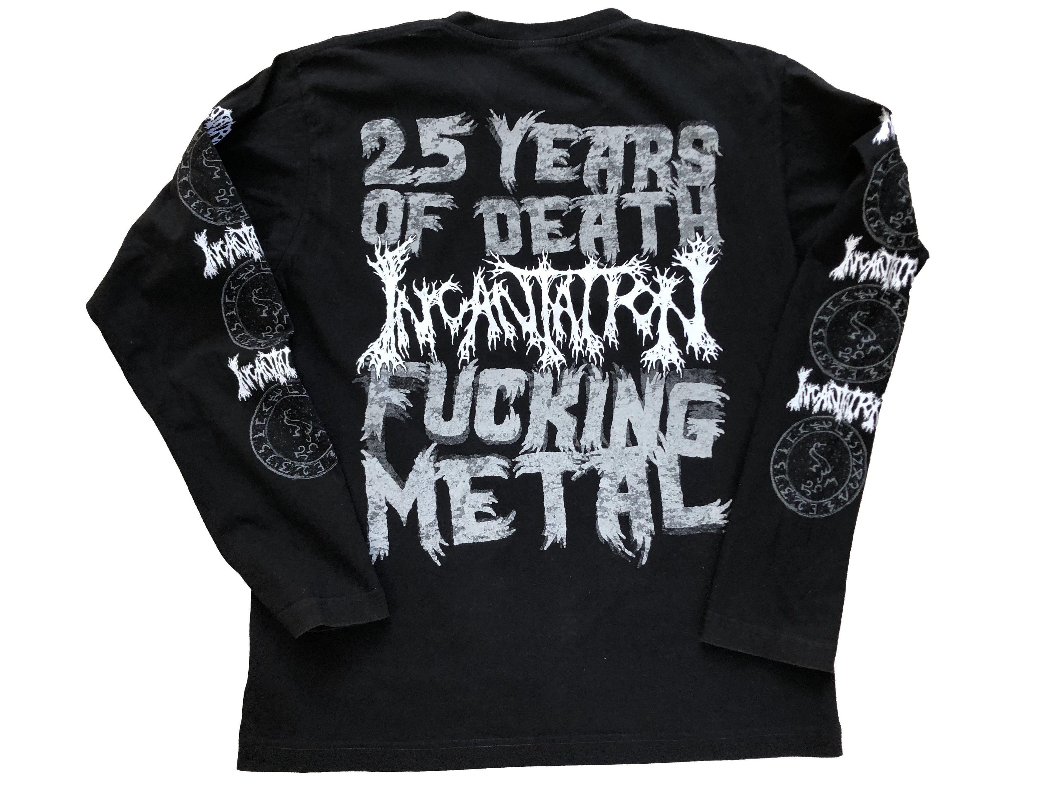 Band Tees × Vintage Incantation Long Sleeve Tee Death Metal Y2K Hype Drill Size US L / EU 52-54 / 3 - 2 Thumbnail