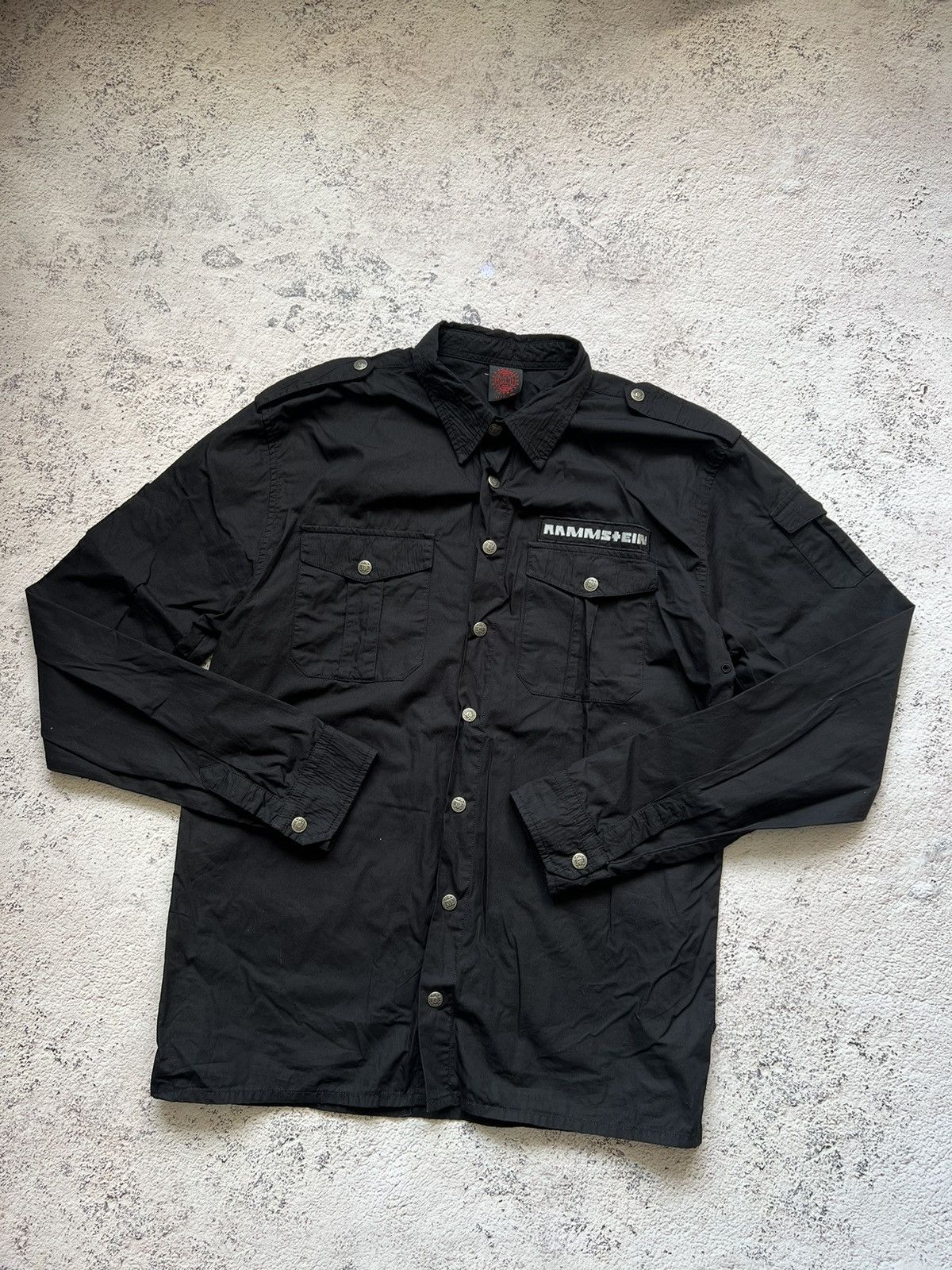 Band Tees × Vintage Rare Vintage Rammstein shirt Size US XL / EU 56 / 4 - 1 Thumbnail