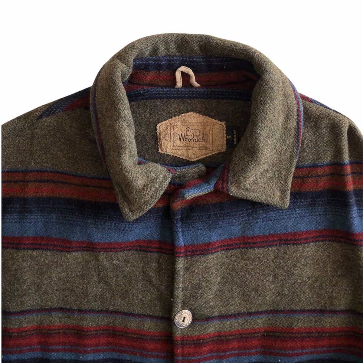 Woolrich Woolen Mills Vintage 80's Woolrich Navajo Chimayo Coat Jacket Size US L / EU 52-54 / 3 - 2 Thumbnail