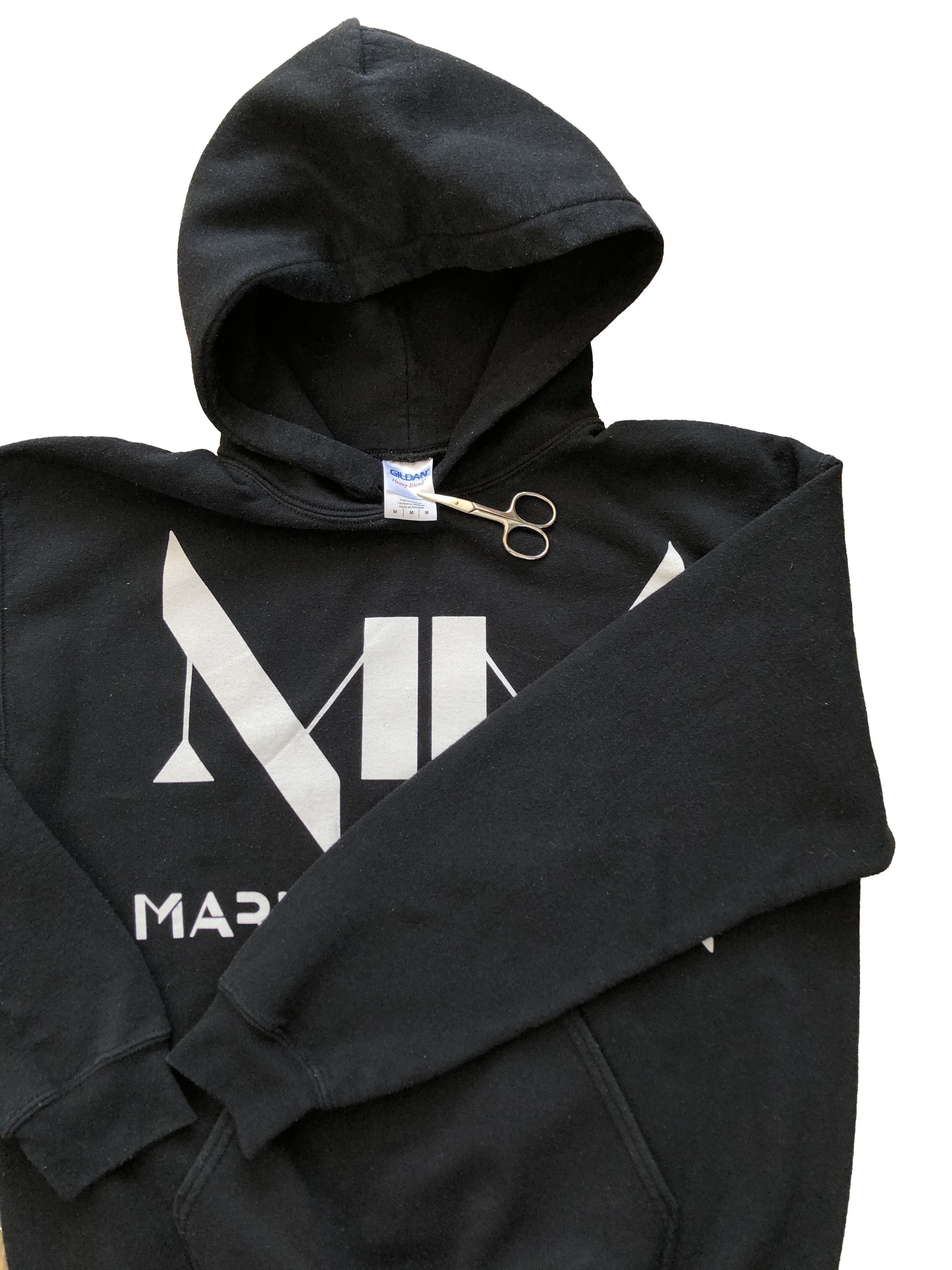 Marilyn Manson × Vintage Vintage Marilyn Manson Hoodie Sweatshirt Band Y2k Hype Size US M / EU 48-50 / 2 - 3 Thumbnail