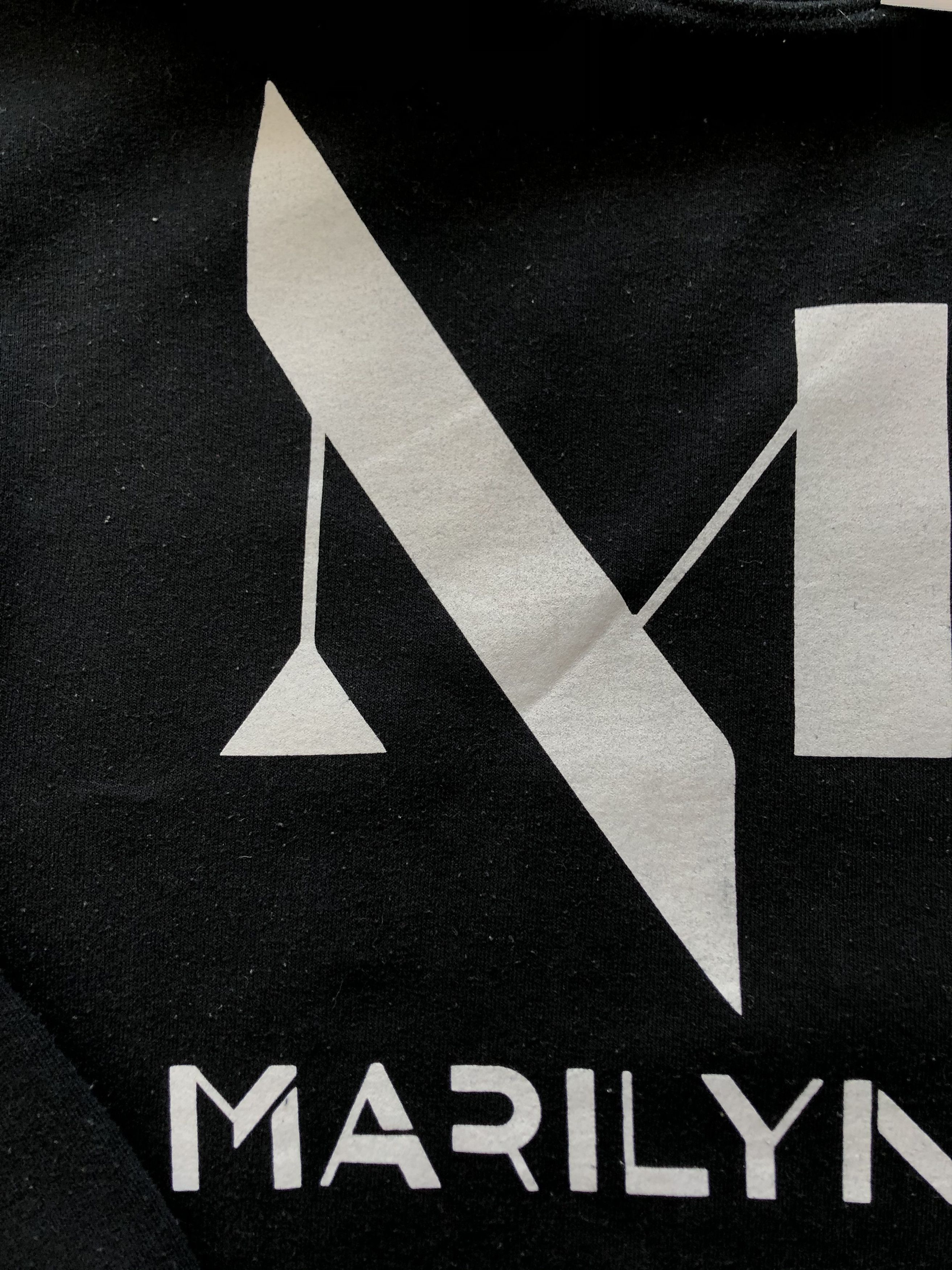 Marilyn Manson × Vintage Vintage Marilyn Manson Hoodie Sweatshirt Band Y2k Hype Size US M / EU 48-50 / 2 - 5 Thumbnail