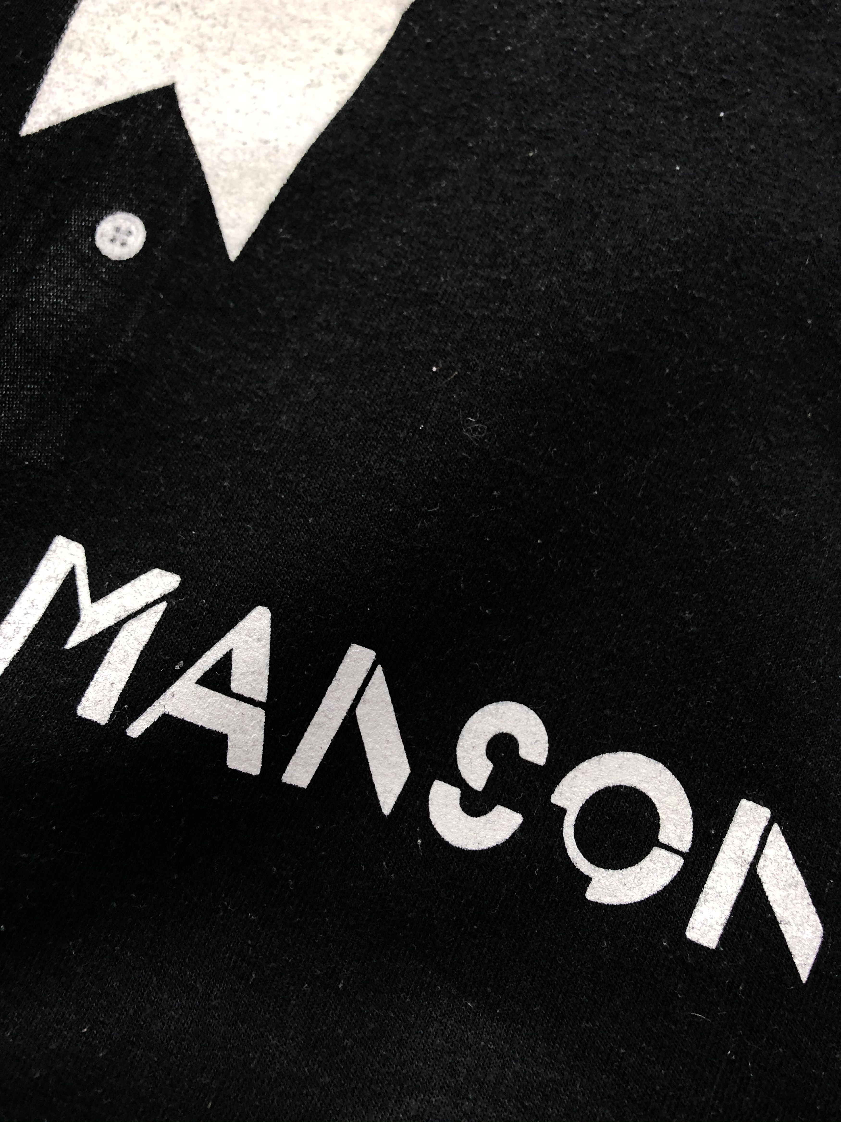 Marilyn Manson × Vintage Vintage Marilyn Manson Hoodie Sweatshirt Band Y2k Hype Size US M / EU 48-50 / 2 - 15 Thumbnail