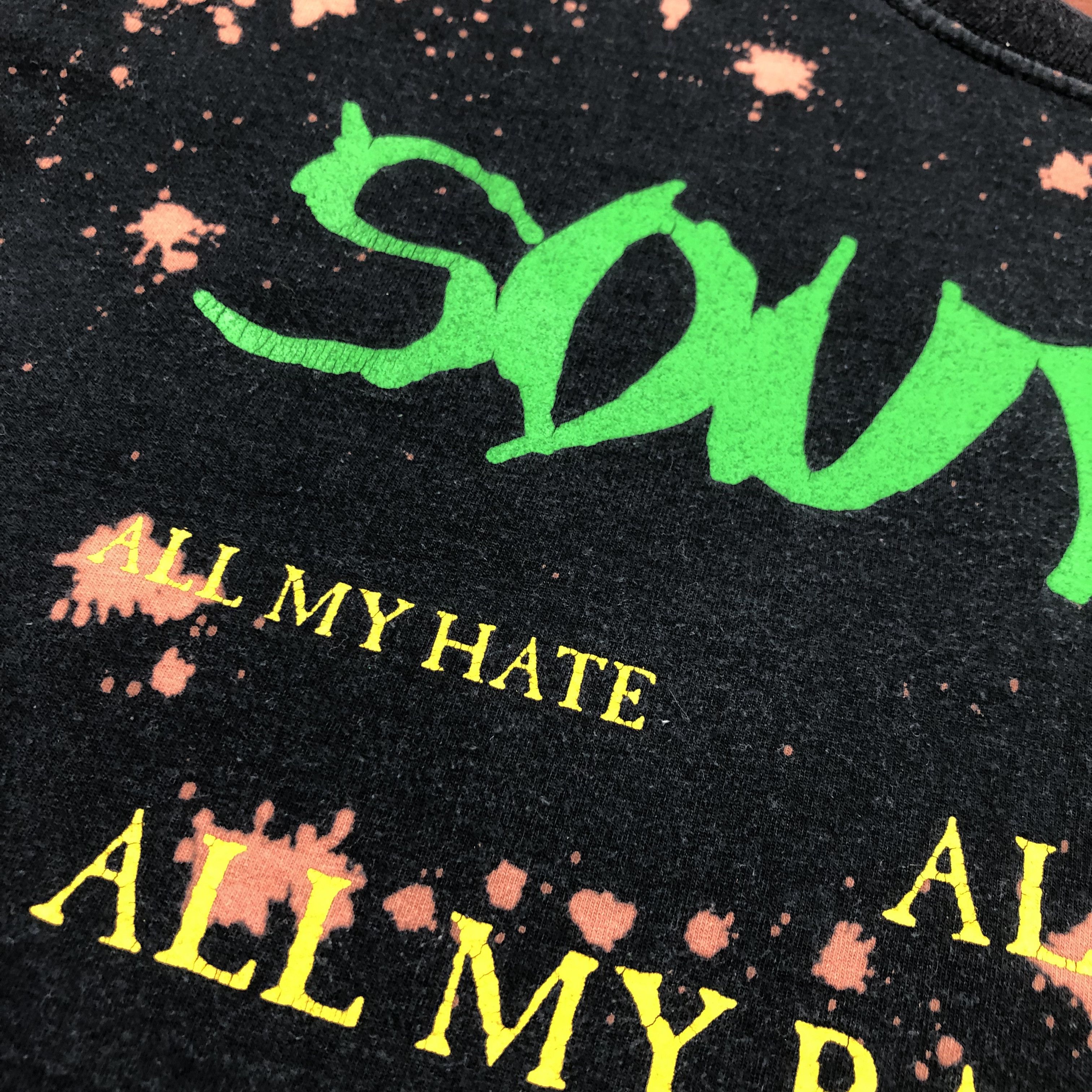 Band Tees × Vintage Soulfly Vintage shirt Tee Jersey Rare Y2K Hype Drill Size US M / EU 48-50 / 2 - 5 Thumbnail