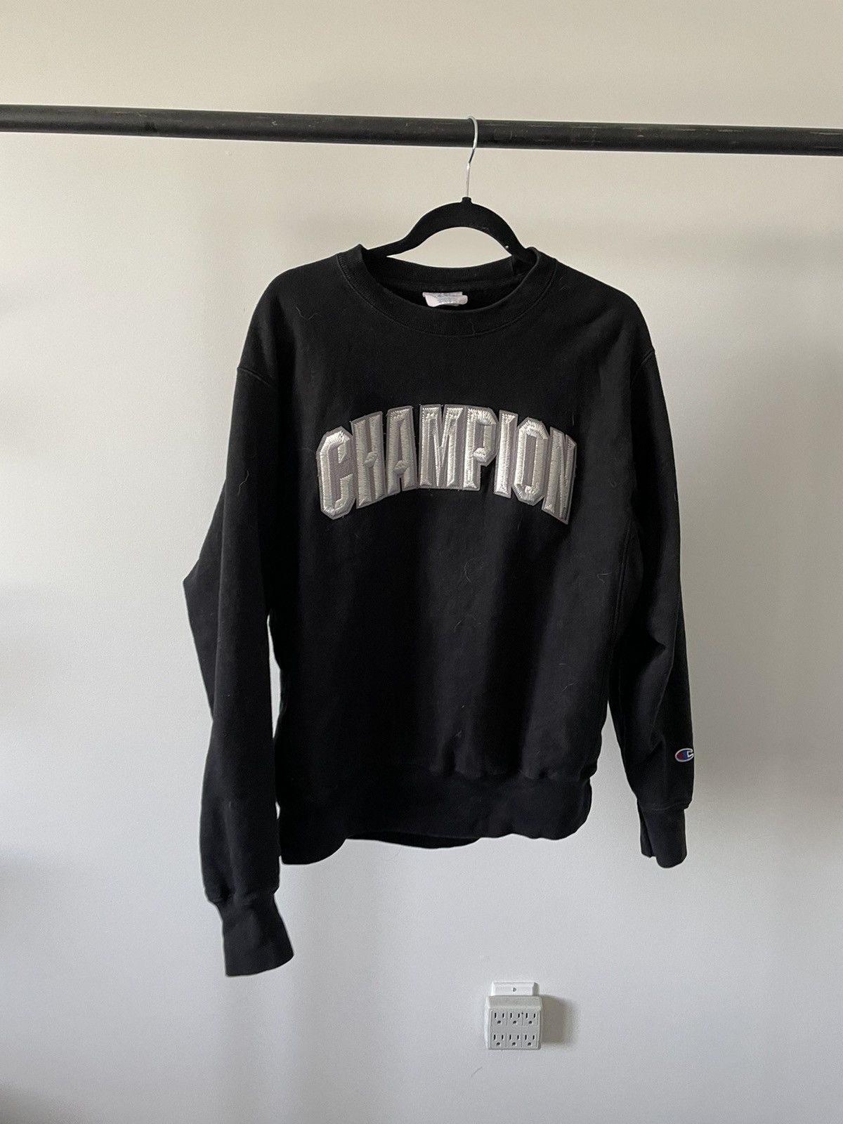 Vintage embroidered champion sweater