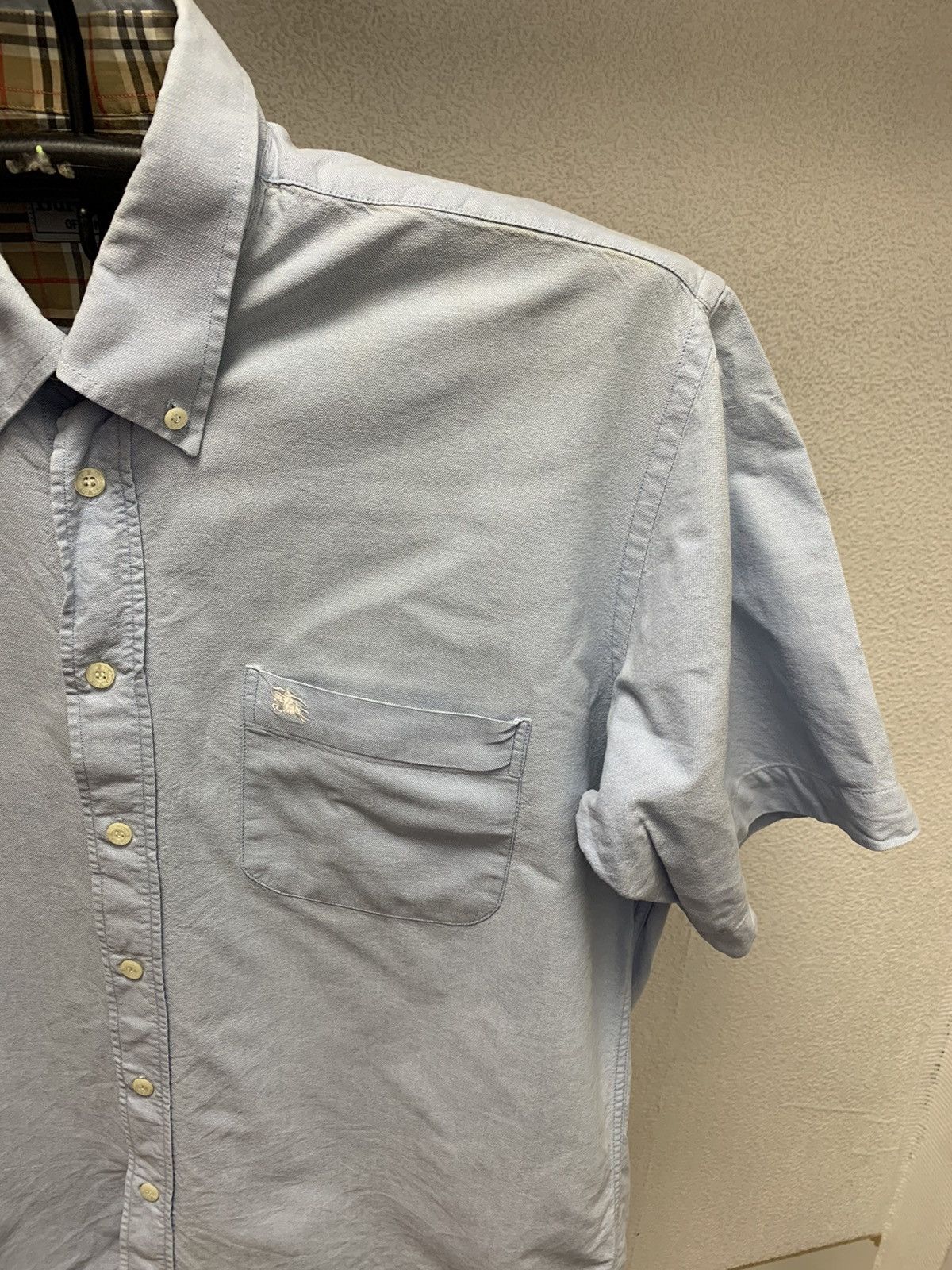 Burberry Burberry’s Burberry vintage shirt monogram collar L sz Size US L / EU 52-54 / 3 - 2 Thumbnail