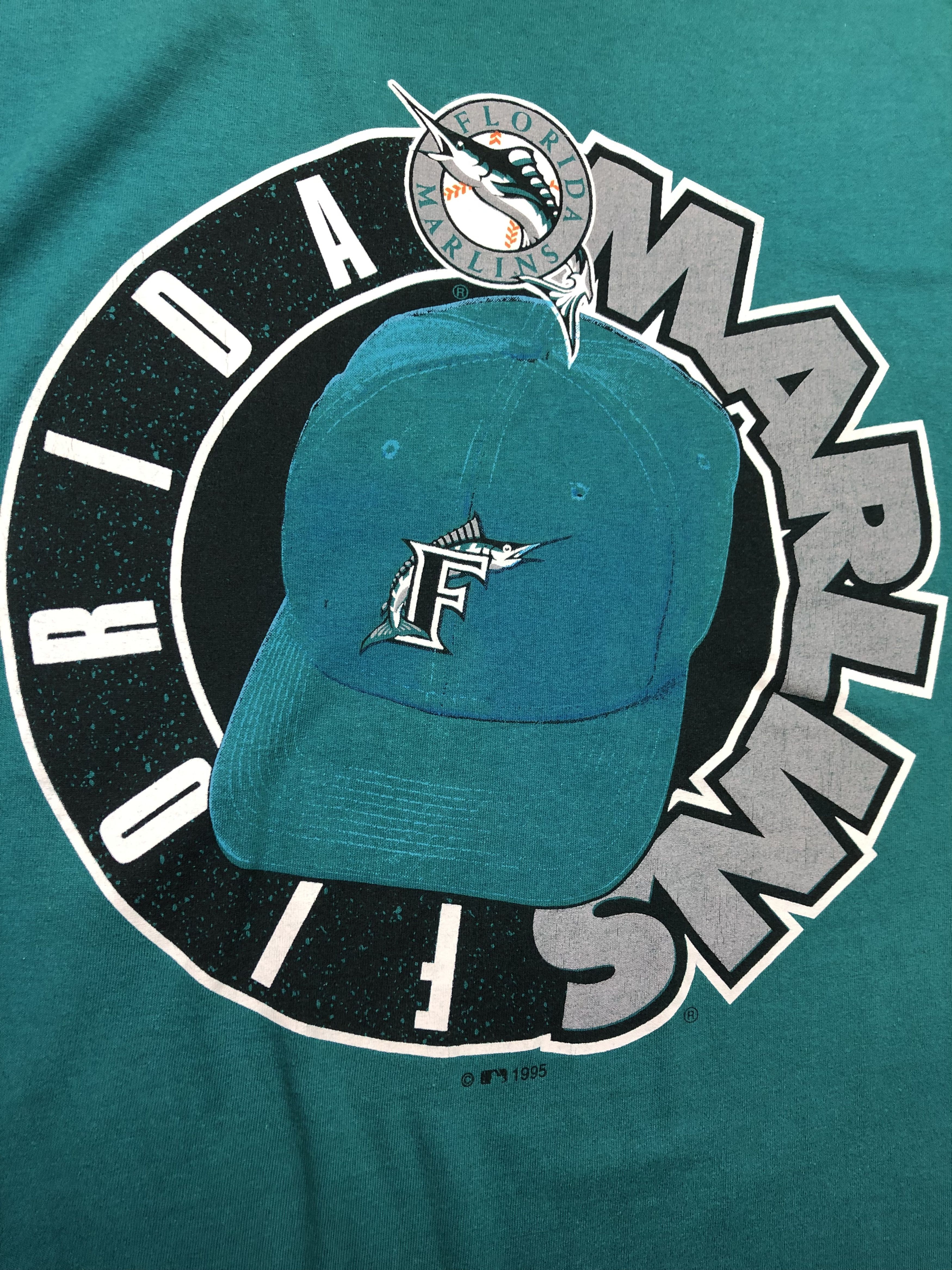 MLB × Vintage Vintage MLB Florida Marlins Shirt Jersey Tee Rare Y2K Hype Size US L / EU 52-54 / 3 - 10 Thumbnail