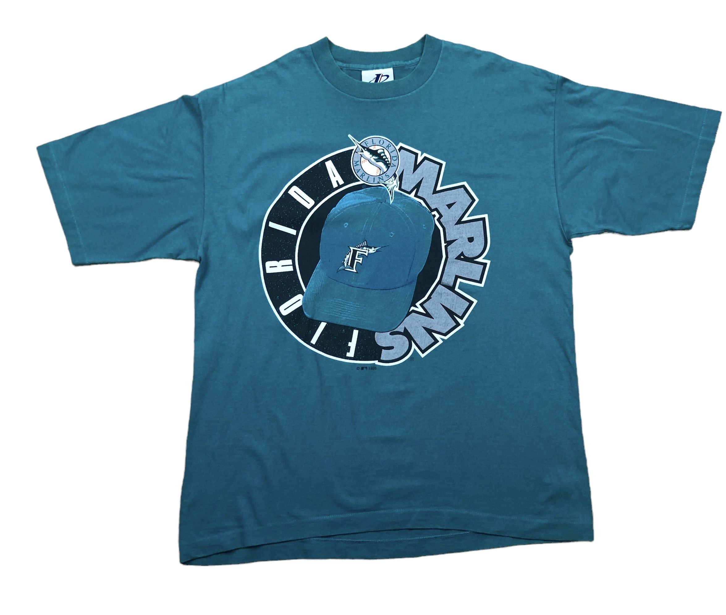 MLB × Vintage Vintage MLB Florida Marlins Shirt Jersey Tee Rare Y2K Hype Size US L / EU 52-54 / 3 - 1 Thumbnail