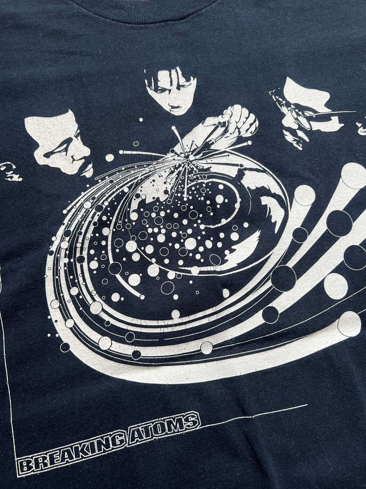 Rap Tees × Vintage Vintage Breaking Atoms Hip Hop T Shirt Size US M / EU 48-50 / 2 - 4 Thumbnail
