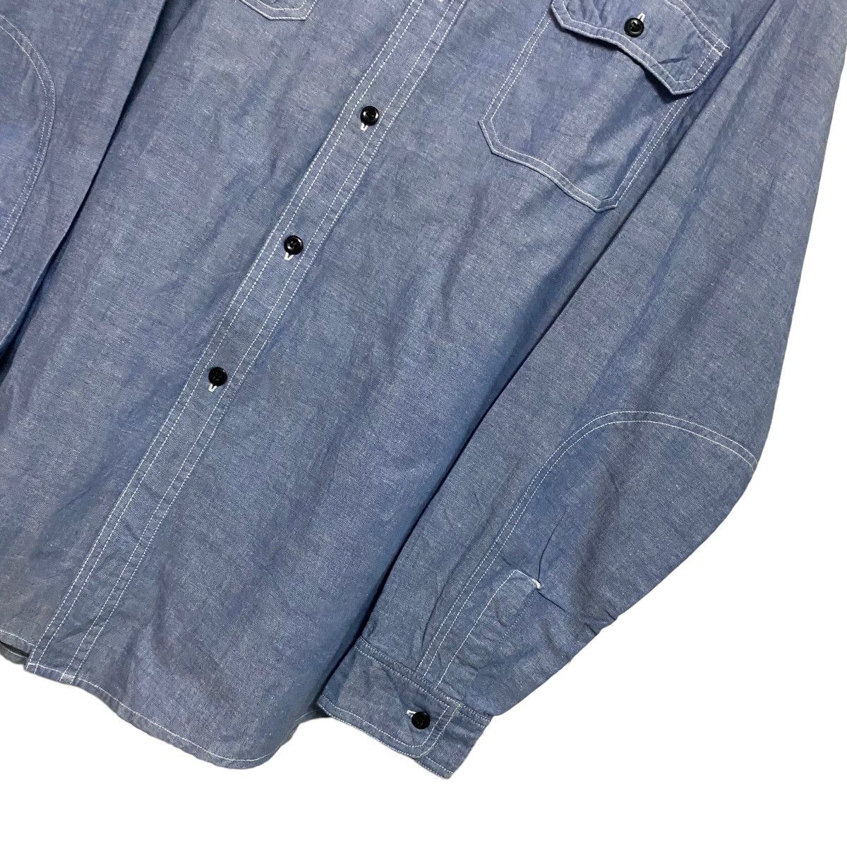 Nepenthes Needles By Nepenthes Chambray Embroidery Oversized Size US M / EU 48-50 / 2 - 6 Thumbnail