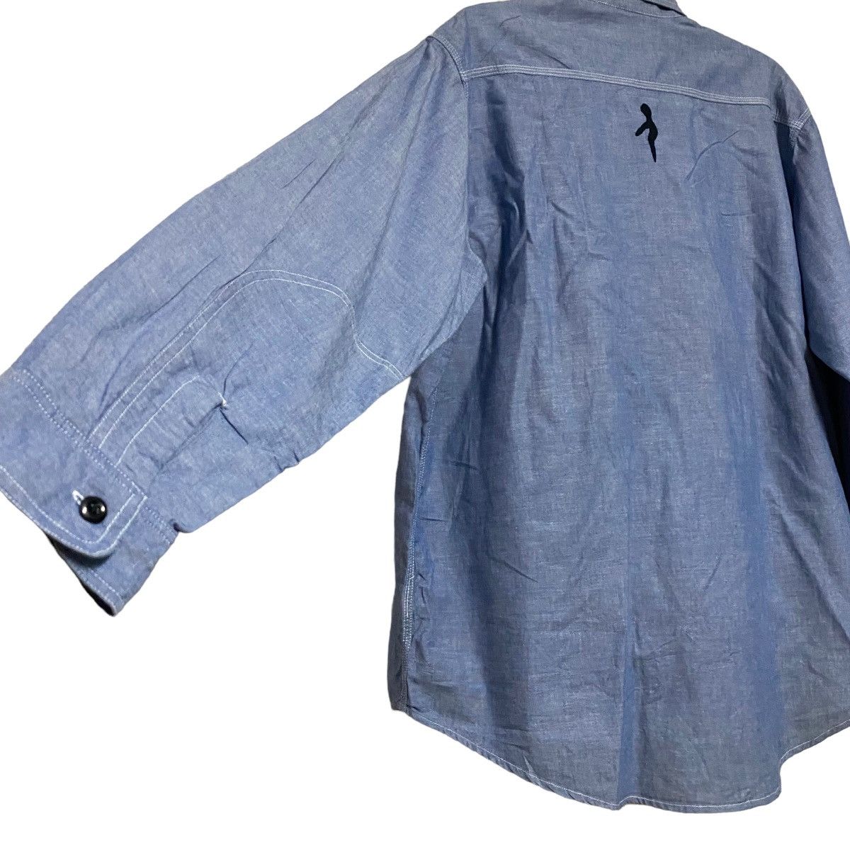 Nepenthes Needles By Nepenthes Chambray Embroidery Oversized Size US M / EU 48-50 / 2 - 11 Thumbnail