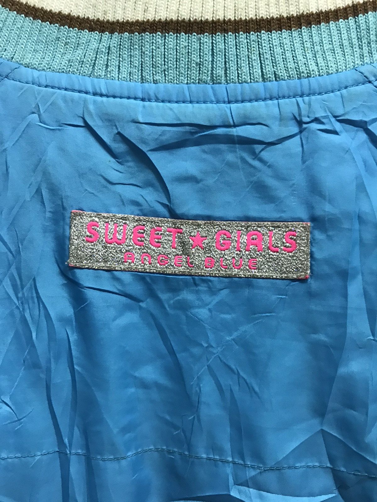 Hysteric Glamour VINTAGE SWEATER ANGLE BLUE PUFFER Size US M / EU 48-50 / 2 - 8 Thumbnail