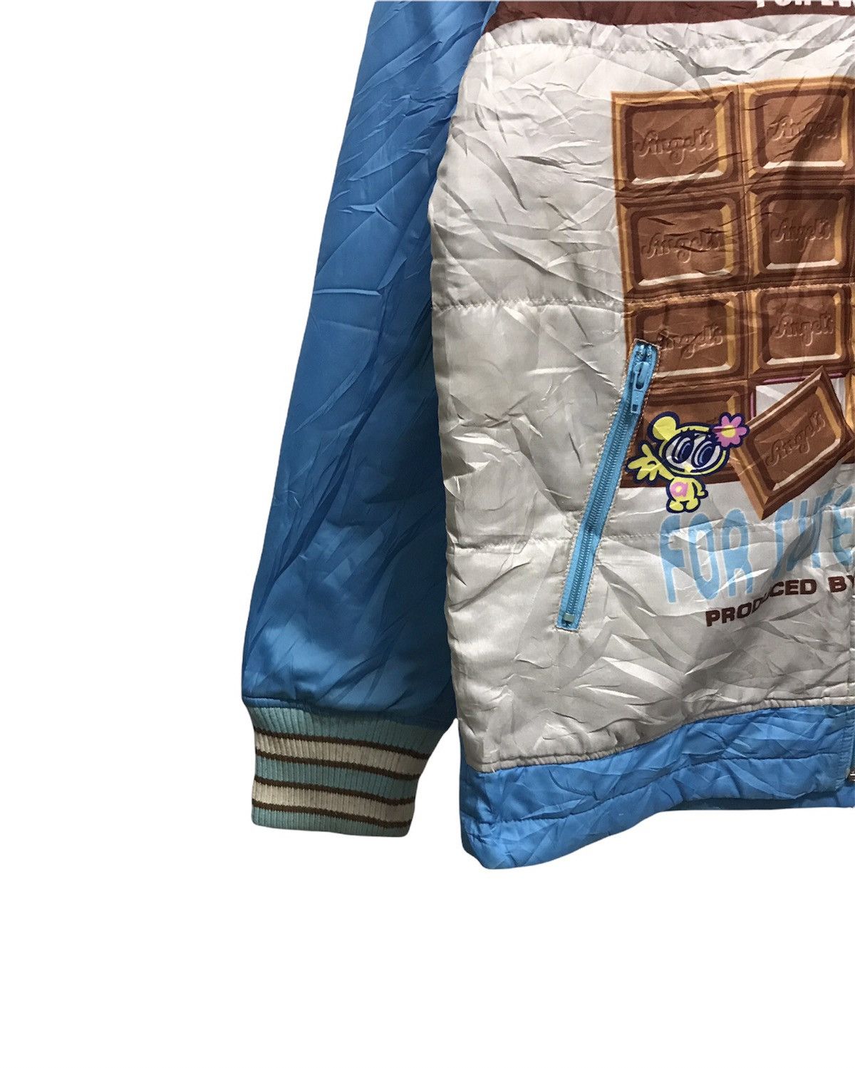 Hysteric Glamour VINTAGE SWEATER ANGLE BLUE PUFFER Size US M / EU 48-50 / 2 - 4 Thumbnail