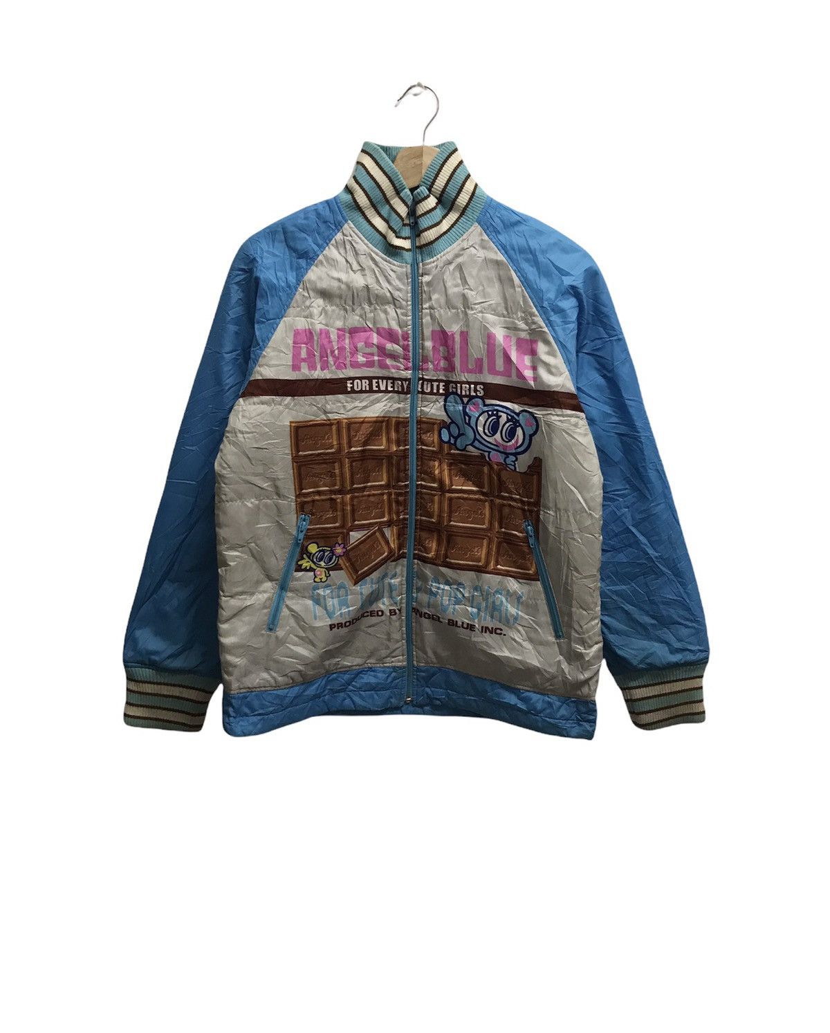 Hysteric Glamour VINTAGE SWEATER ANGLE BLUE PUFFER Size US M / EU 48-50 / 2 - 1 Thumbnail