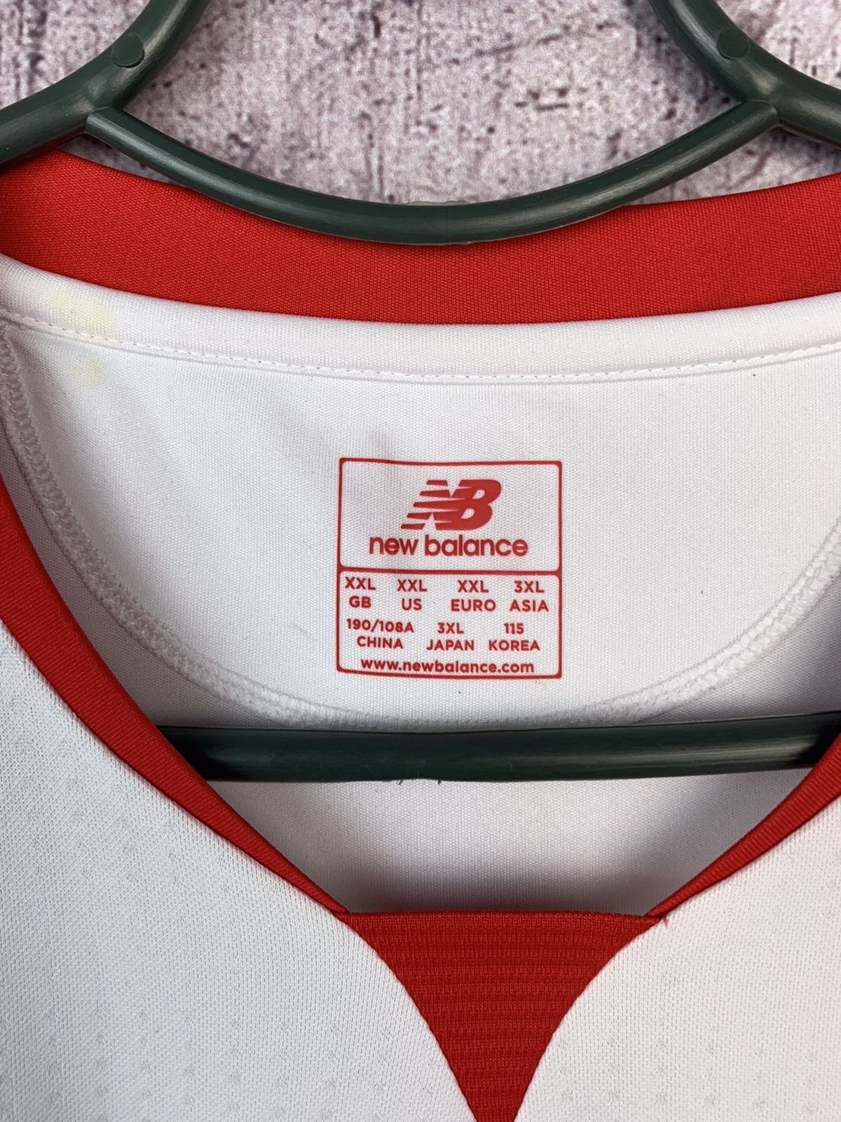 New Balance New Balance Liverpool Jersey Size US XXL / EU 58 / 5 - 8 Thumbnail