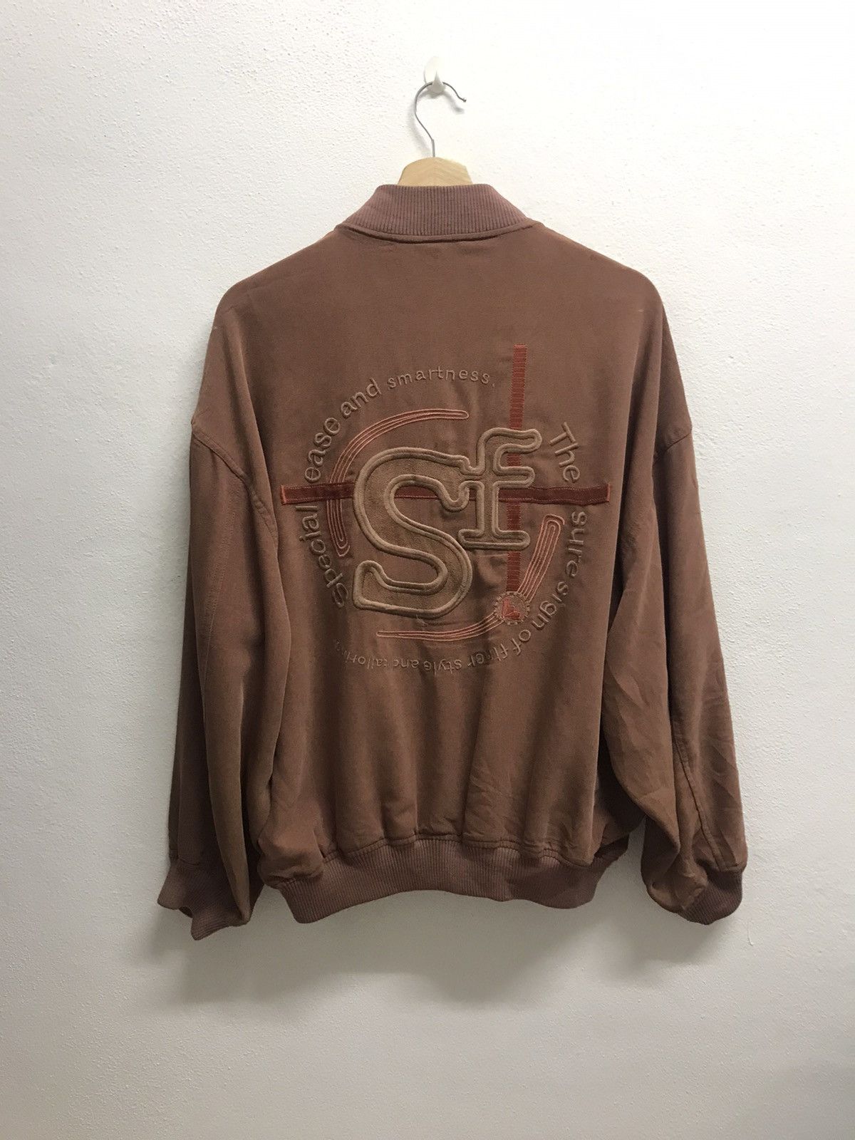 Japanese Brand VINTAGE SANTA FE BOMBER JACKET ZIPPER Size US L / EU 52-54 / 3 - 2 Thumbnail