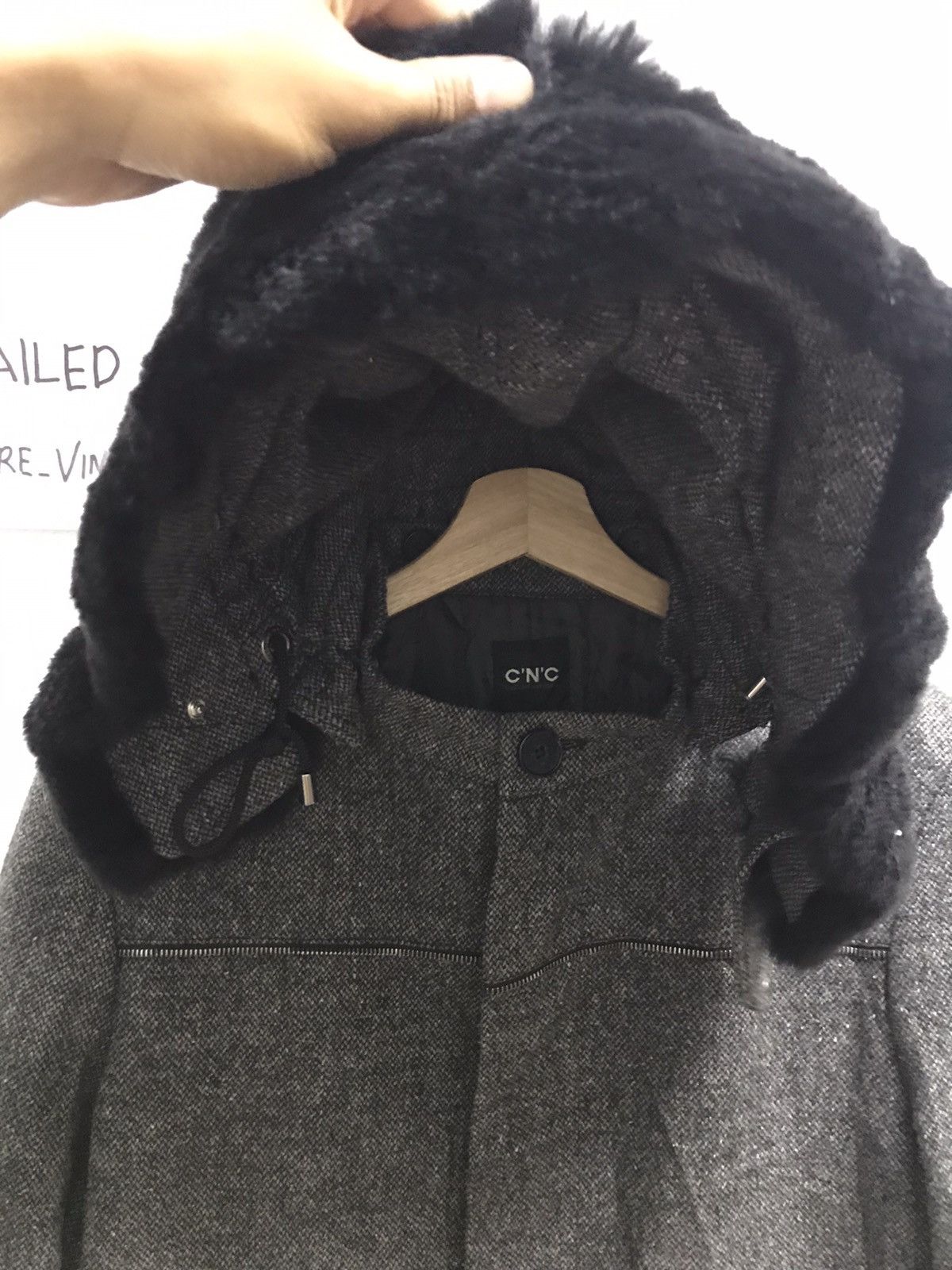Costume National COSTUME NATIONAL LONG JACKET HODDIE Size US M / EU 48-50 / 2 - 20 Thumbnail