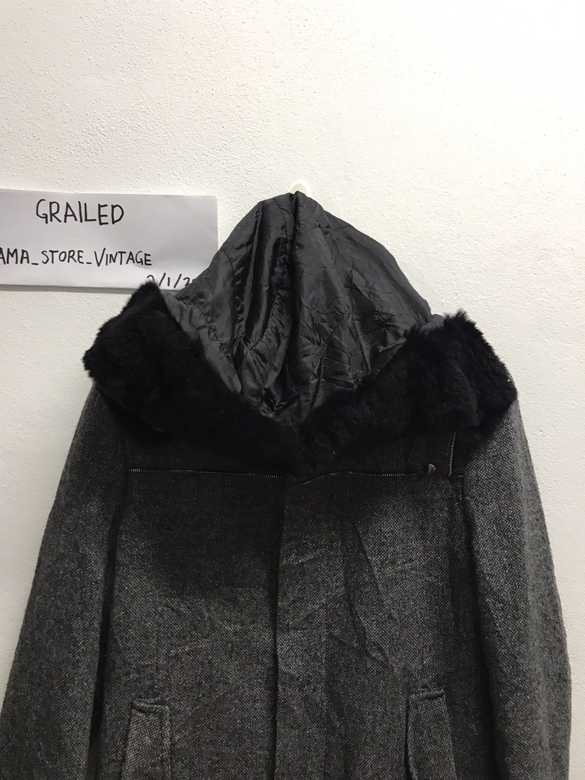 Costume National COSTUME NATIONAL LONG JACKET HODDIE Size US M / EU 48-50 / 2 - 19 Thumbnail