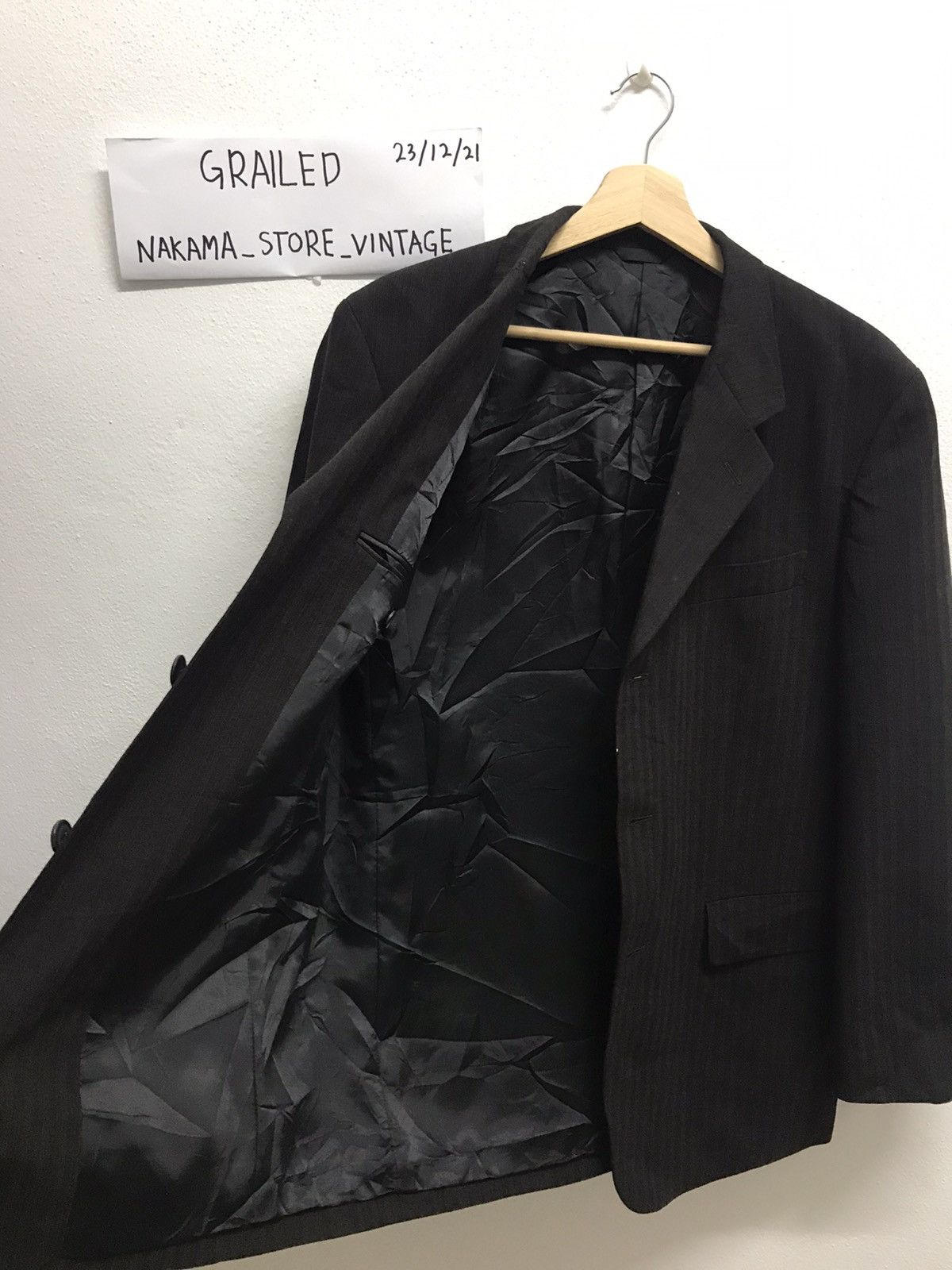 Yohji Yamamoto Yohji Yamamoto Blazzer Coat Jacket Size 44R - 5 Thumbnail