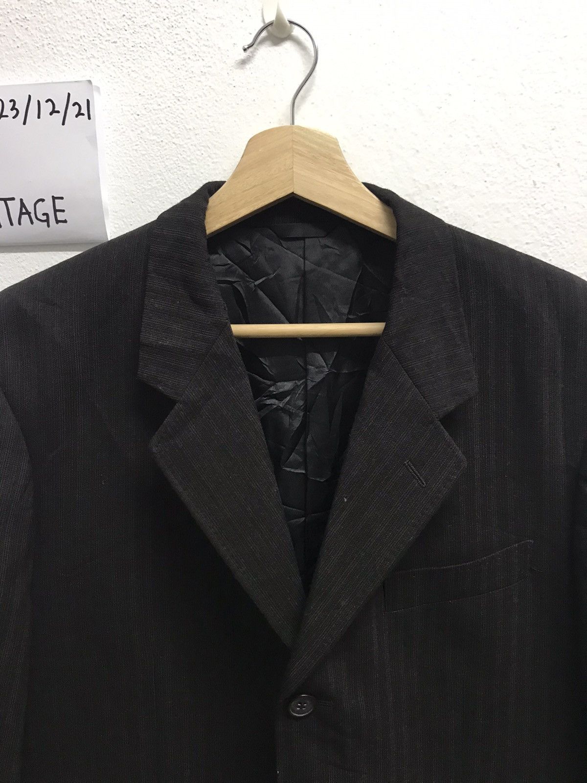 Yohji Yamamoto Yohji Yamamoto Blazzer Coat Jacket Size 44R - 2 Thumbnail