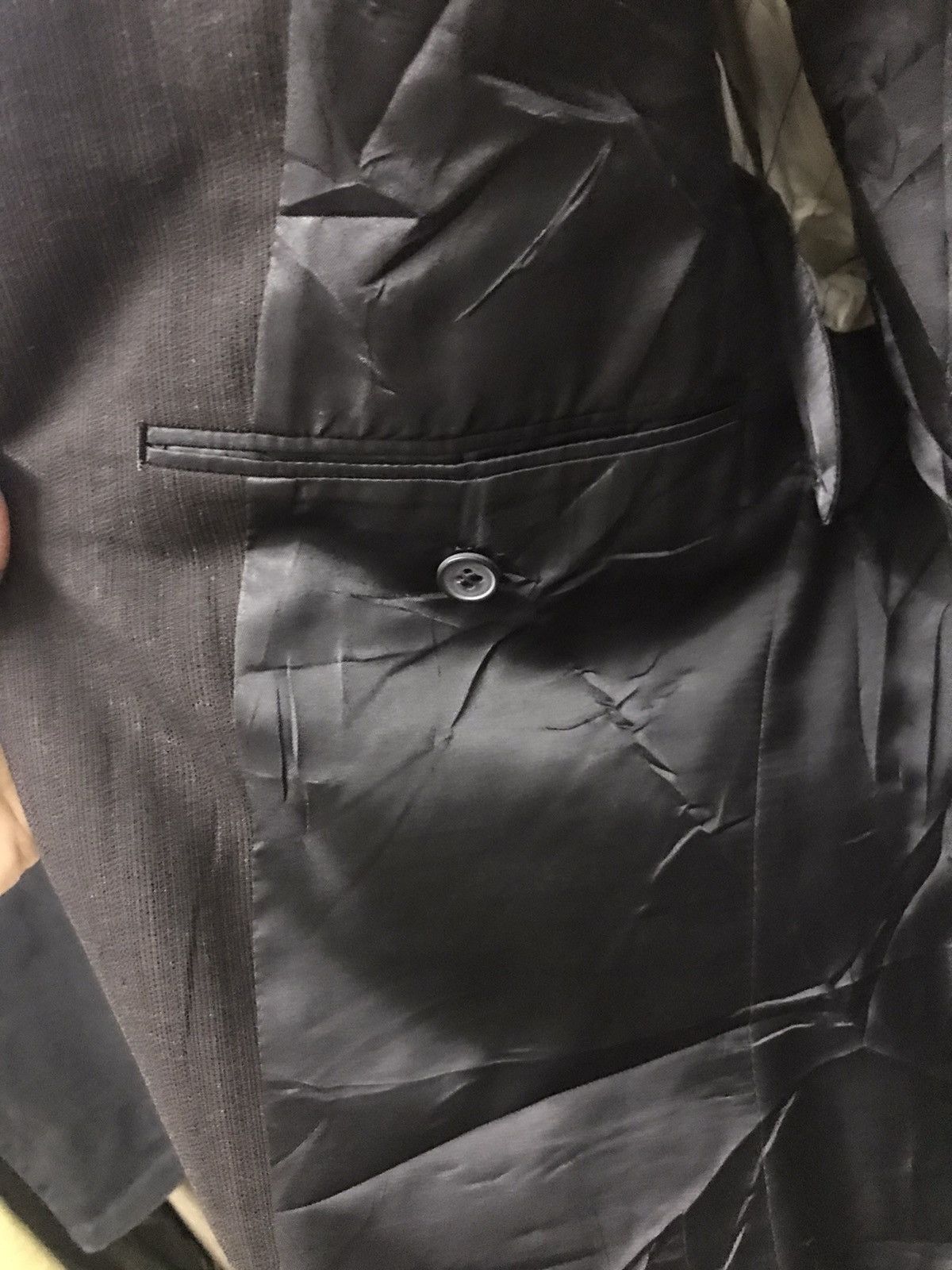 Yohji Yamamoto Yohji Yamamoto Blazzer Coat Jacket Size 44R - 7 Thumbnail