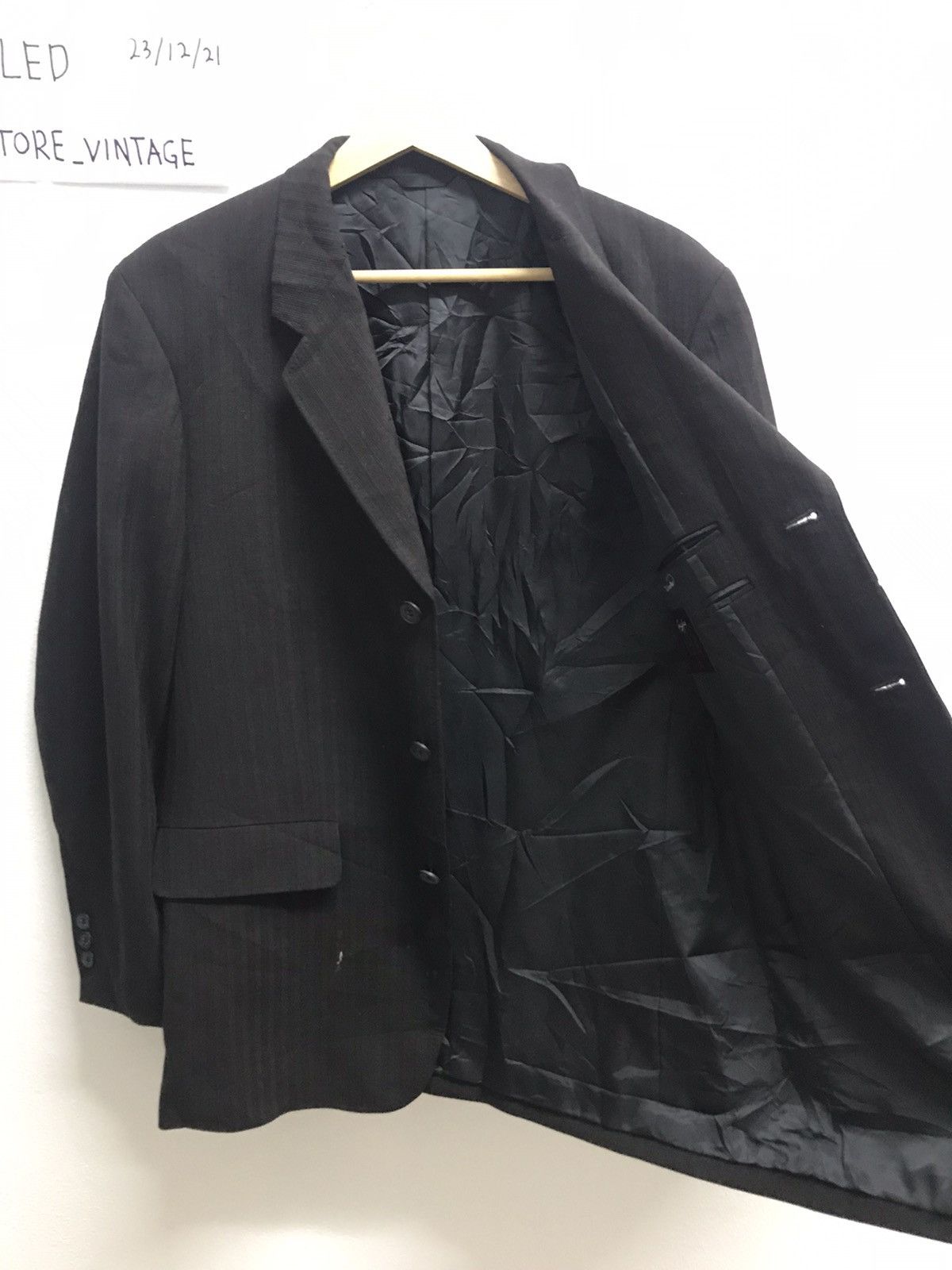 Yohji Yamamoto Yohji Yamamoto Blazzer Coat Jacket Size 44R - 6 Thumbnail