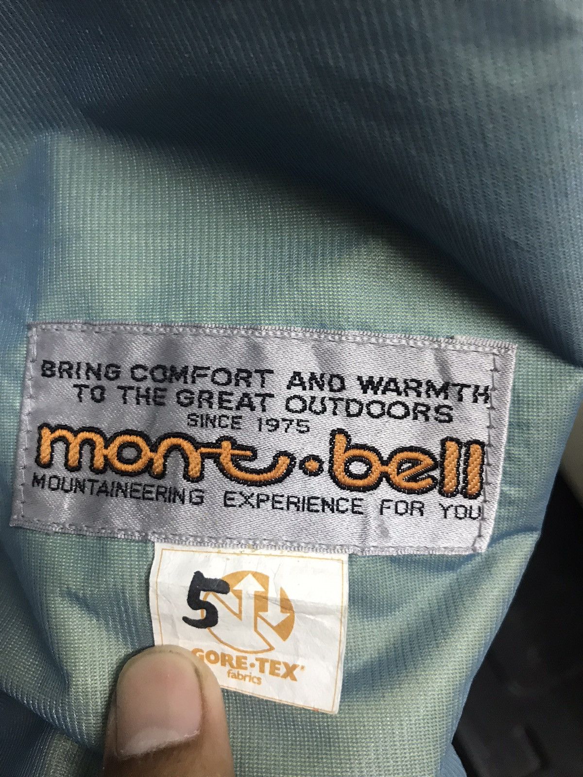 Montbell MONTBELL WINDBREAKER HODDIE VINTAGE Size US L / EU 52-54 / 3 - 8 Thumbnail