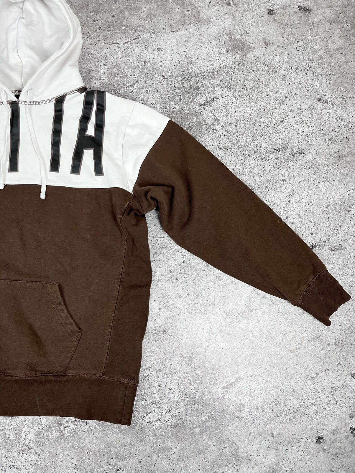 Patta Patta Brown/White Heavyweight Hoodie Size US M / EU 48-50 / 2 - 3 Thumbnail