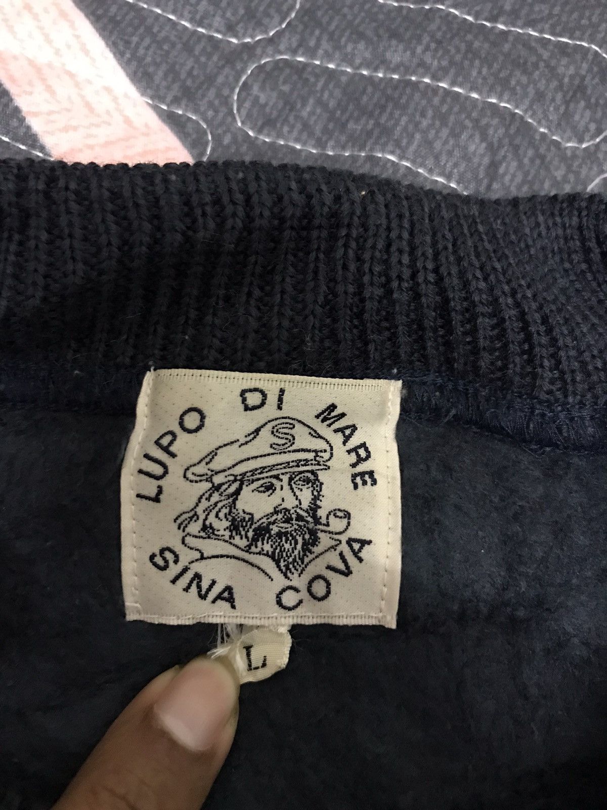 Vintage SWEATSHIRT LUPO DI MARE SINA COVA Size US L / EU 52-54 / 3 - 8 Thumbnail