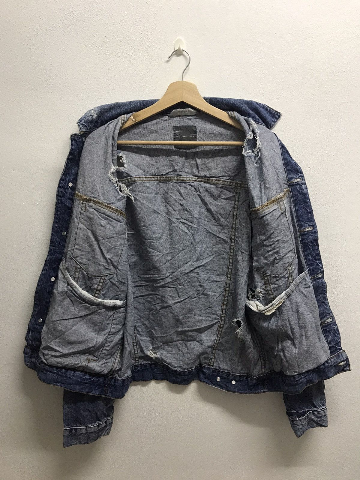 Japanese Brand ZARA MAN 1975 DENIM JACKET Size US M / EU 48-50 / 2 - 8 Thumbnail