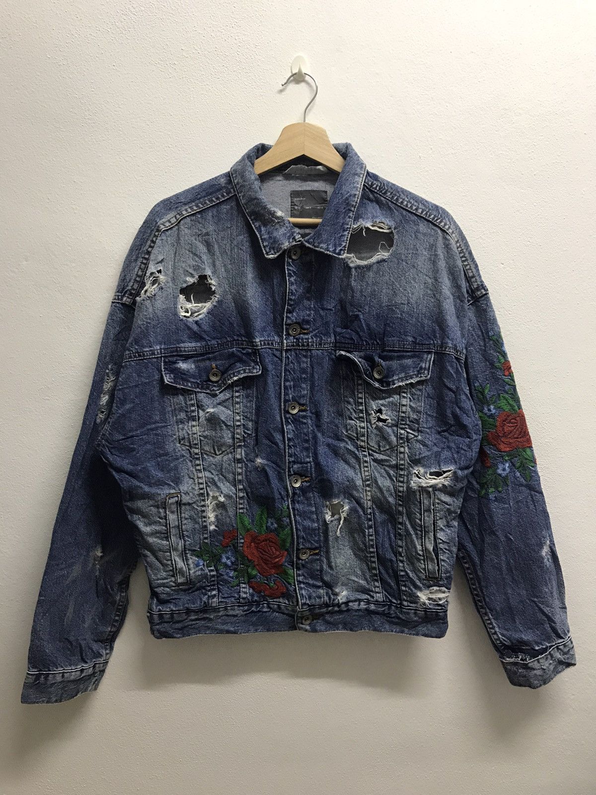 Japanese Brand ZARA MAN 1975 DENIM JACKET Size US M / EU 48-50 / 2 - 1 Thumbnail