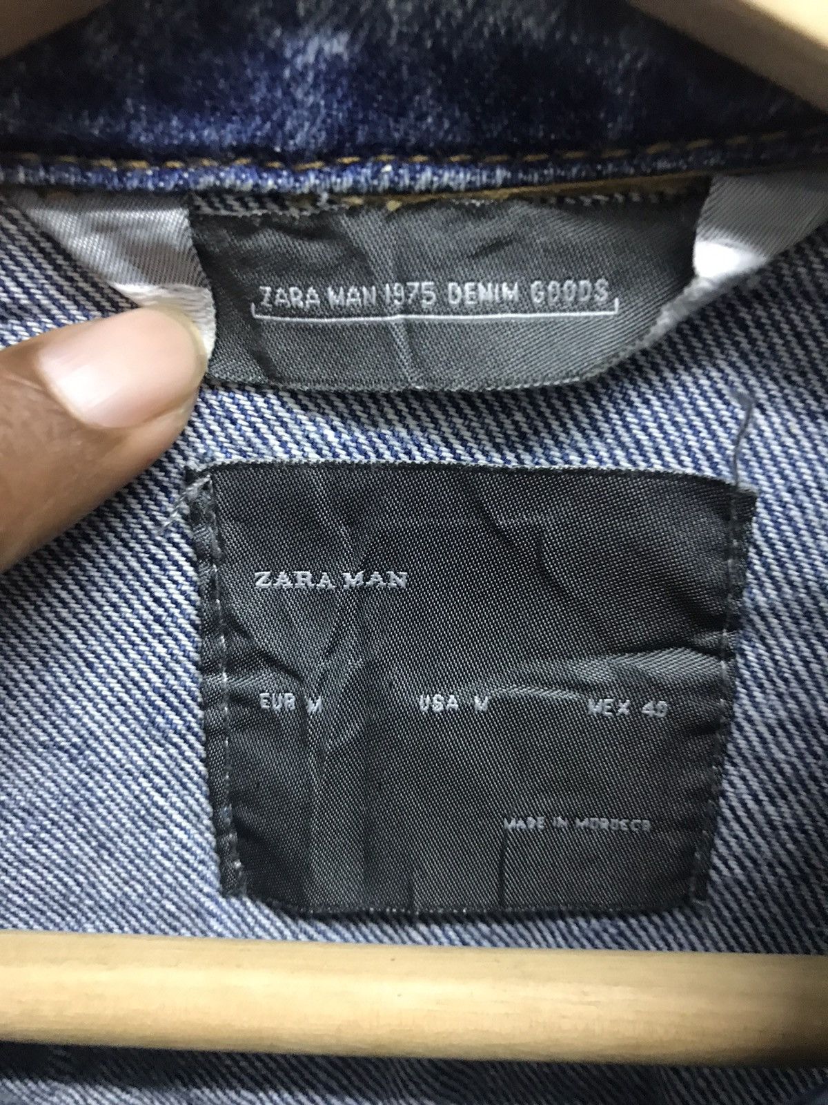 ZARA MAN 1975 DENIM JACKET