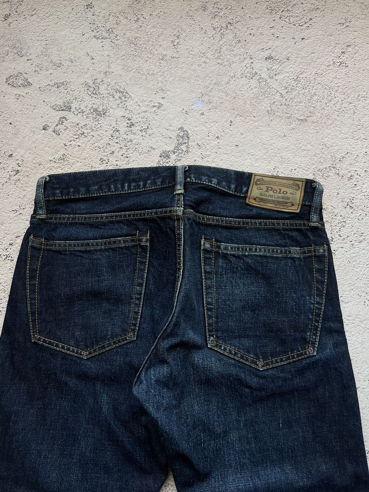 Polo Ralph Lauren × Ralph Lauren × Vintage Polo Ralph Lauren Selvedge Denim Jeans Vintage Size US 31 - 4 Thumbnail