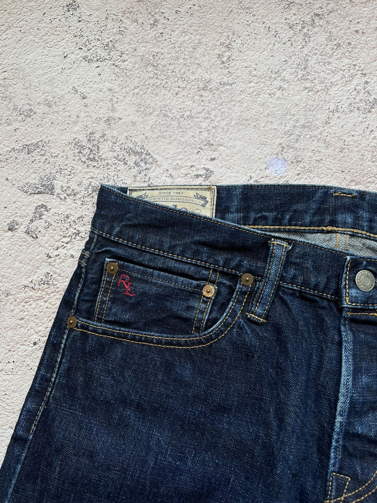 Polo Ralph Lauren × Ralph Lauren × Vintage Polo Ralph Lauren Selvedge Denim Jeans Vintage Size US 31 - 5 Thumbnail