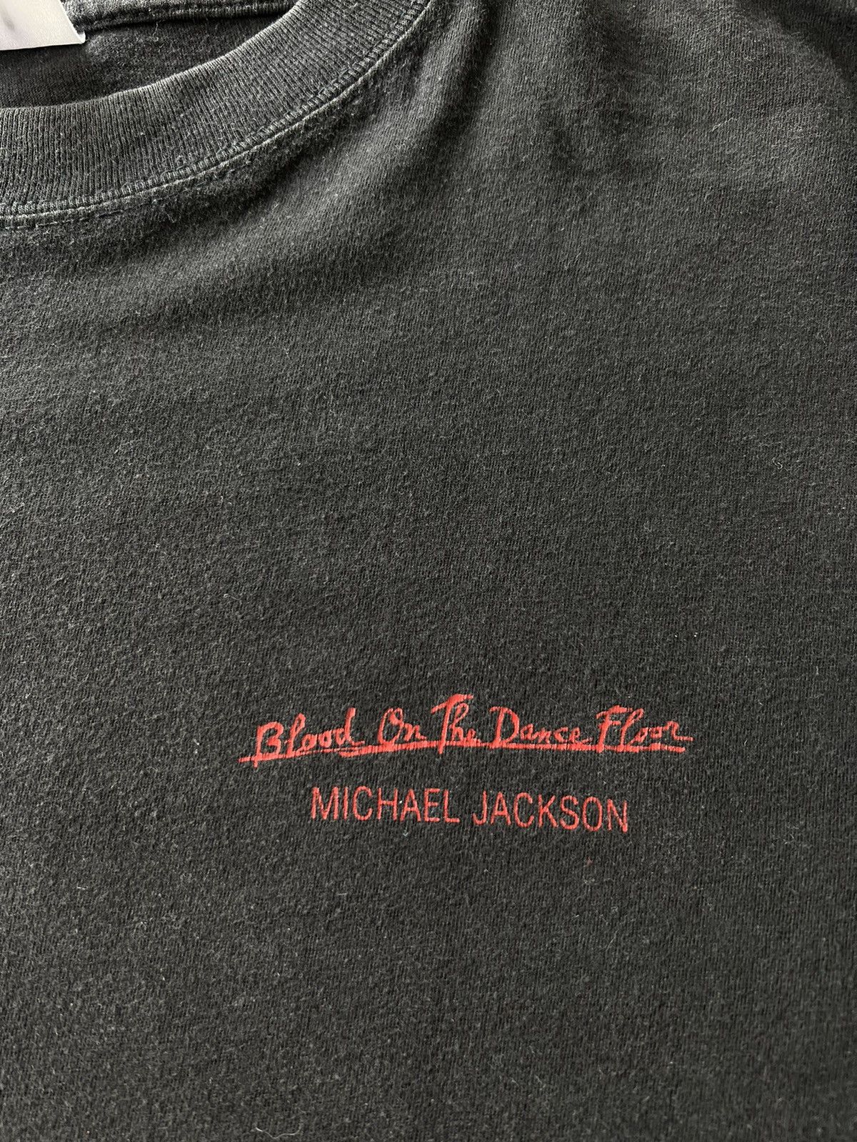 Band Tees Vintage 90s Michael Jackson Blood on the Dance Floor Tee Size US XL / EU 56 / 4 - 4 Thumbnail