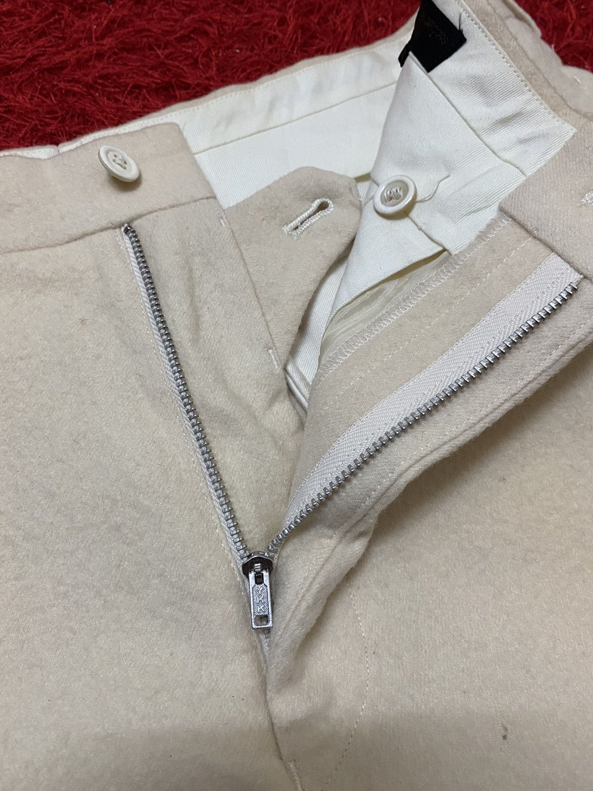 Comme des Garcons × Junya Watanabe × Vintage COMME DES GARCONS HOMME AD 1999 WOOL PANTS Size US 29 - 11 Thumbnail