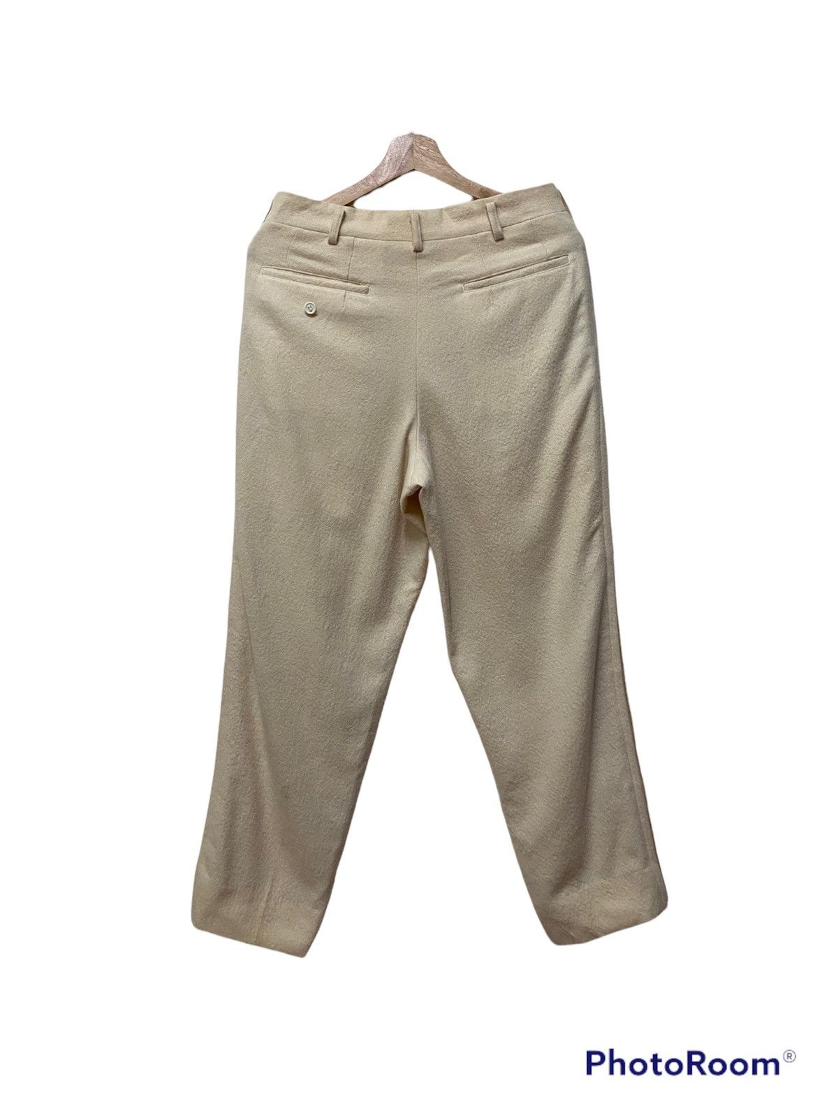 Comme des Garcons × Junya Watanabe × Vintage COMME DES GARCONS HOMME AD 1999 WOOL PANTS Size US 29 - 8 Thumbnail