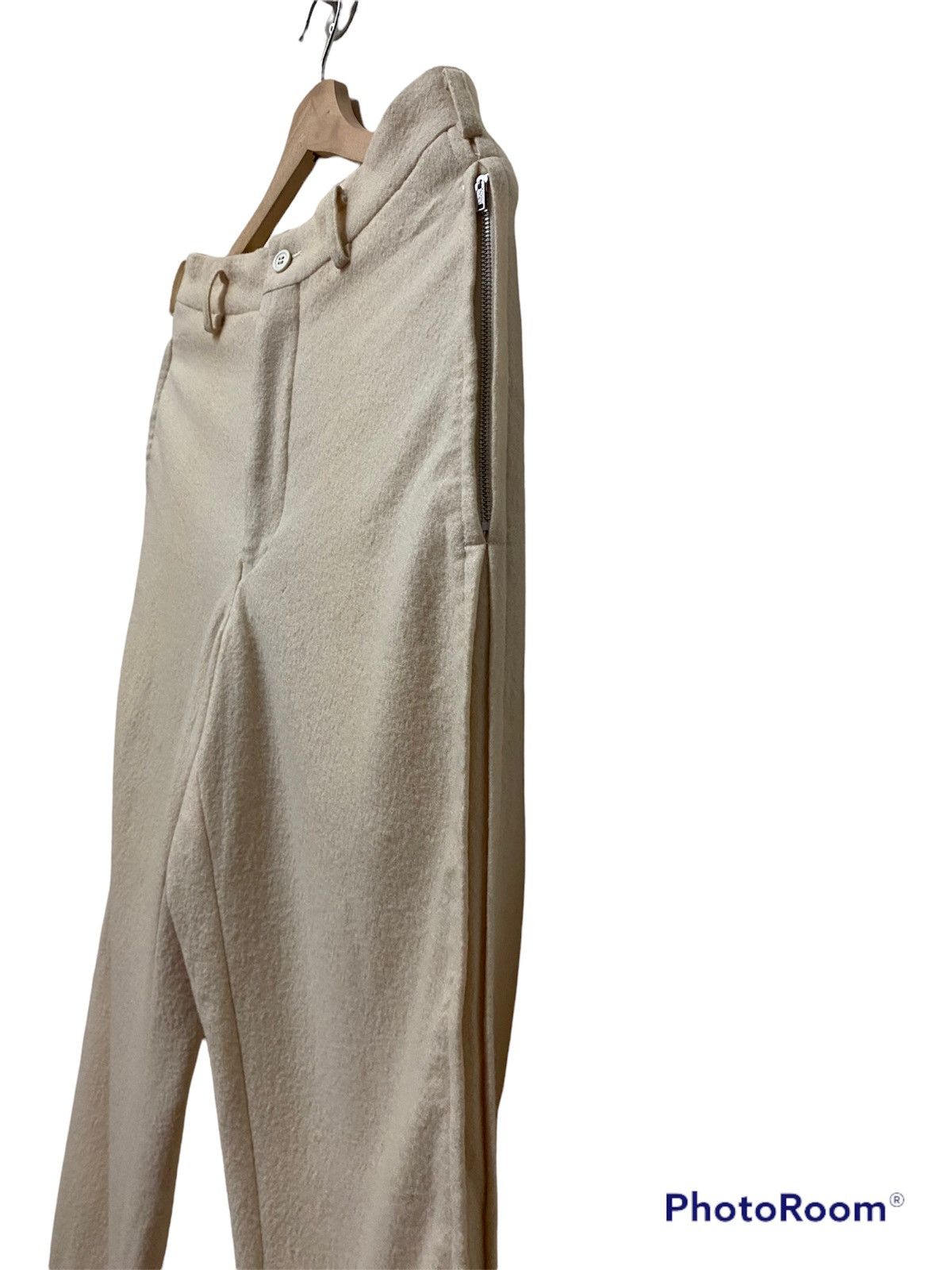 Comme des Garcons × Junya Watanabe × Vintage COMME DES GARCONS HOMME AD 1999 WOOL PANTS Size US 29 - 2 Thumbnail