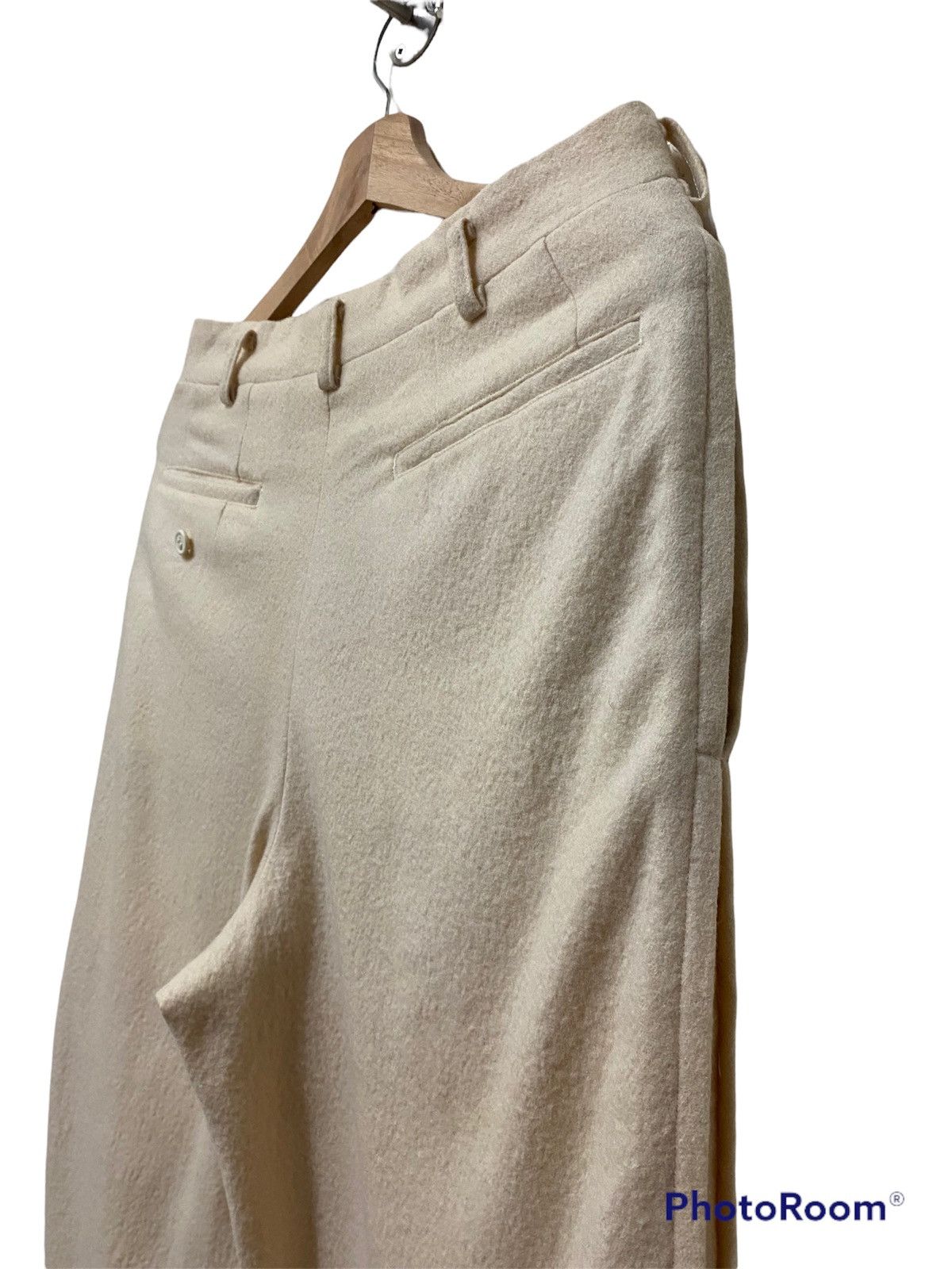 Comme des Garcons × Junya Watanabe × Vintage COMME DES GARCONS HOMME AD 1999 WOOL PANTS Size US 29 - 9 Thumbnail