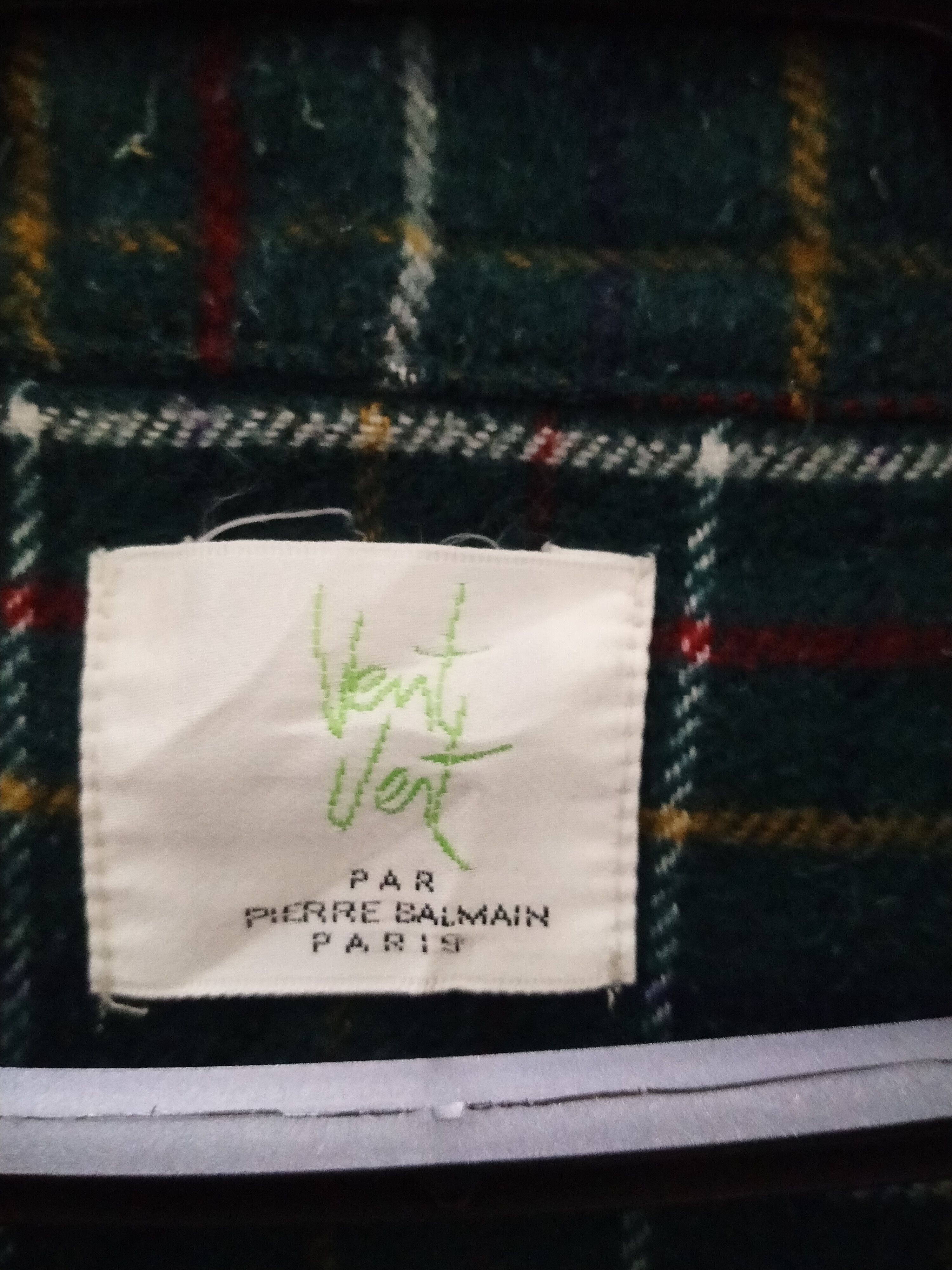 Flannel PIERRE BALMAIN VENT VENT SHIRT Size US L / EU 52-54 / 3 - 4 Thumbnail