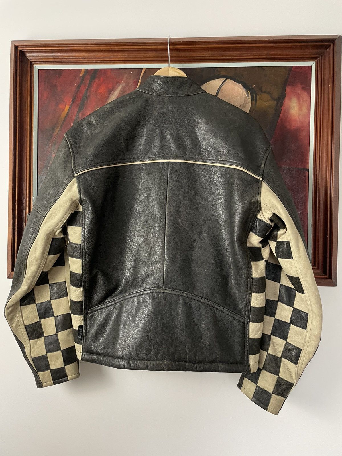 Hein Gericke Vintage 90s Hein Gericke Genuine Leather Racing Jacket Hype Size US S / EU 44-46 / 1 - 6 Thumbnail