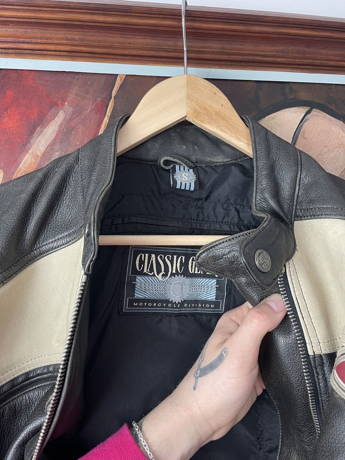 Hein Gericke Vintage 90s Hein Gericke Genuine Leather Racing Jacket Hype Size US S / EU 44-46 / 1 - 3 Thumbnail